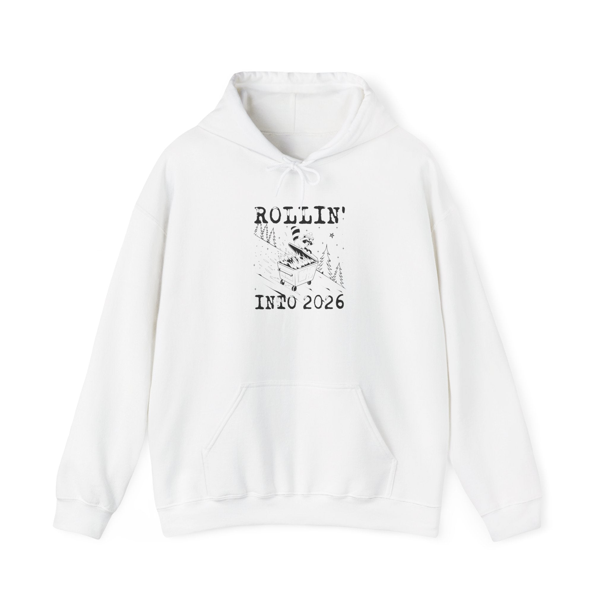 Rollin' Into 2026 Hoodie Printify
