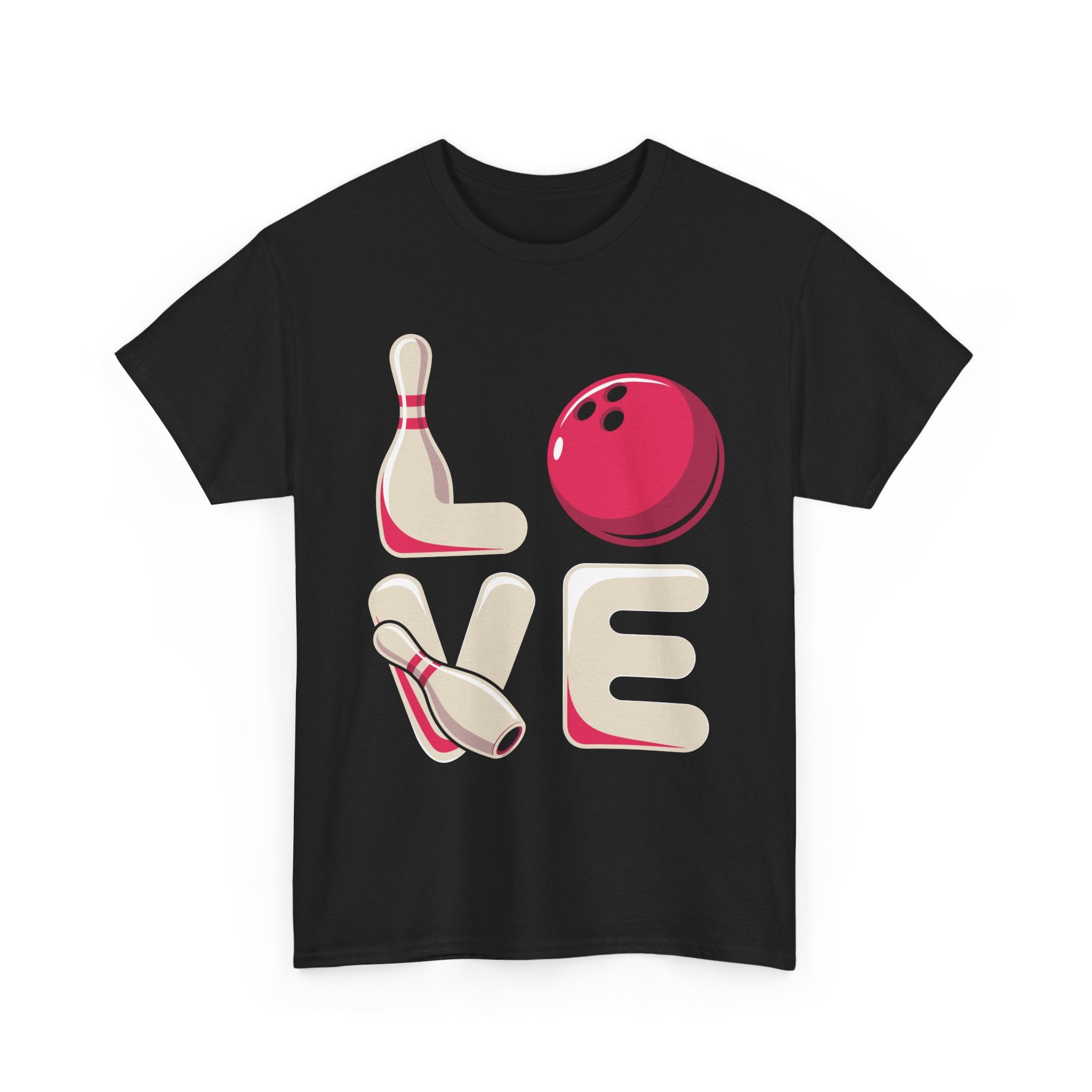 Bowling Love Graphic T-shirt Printify