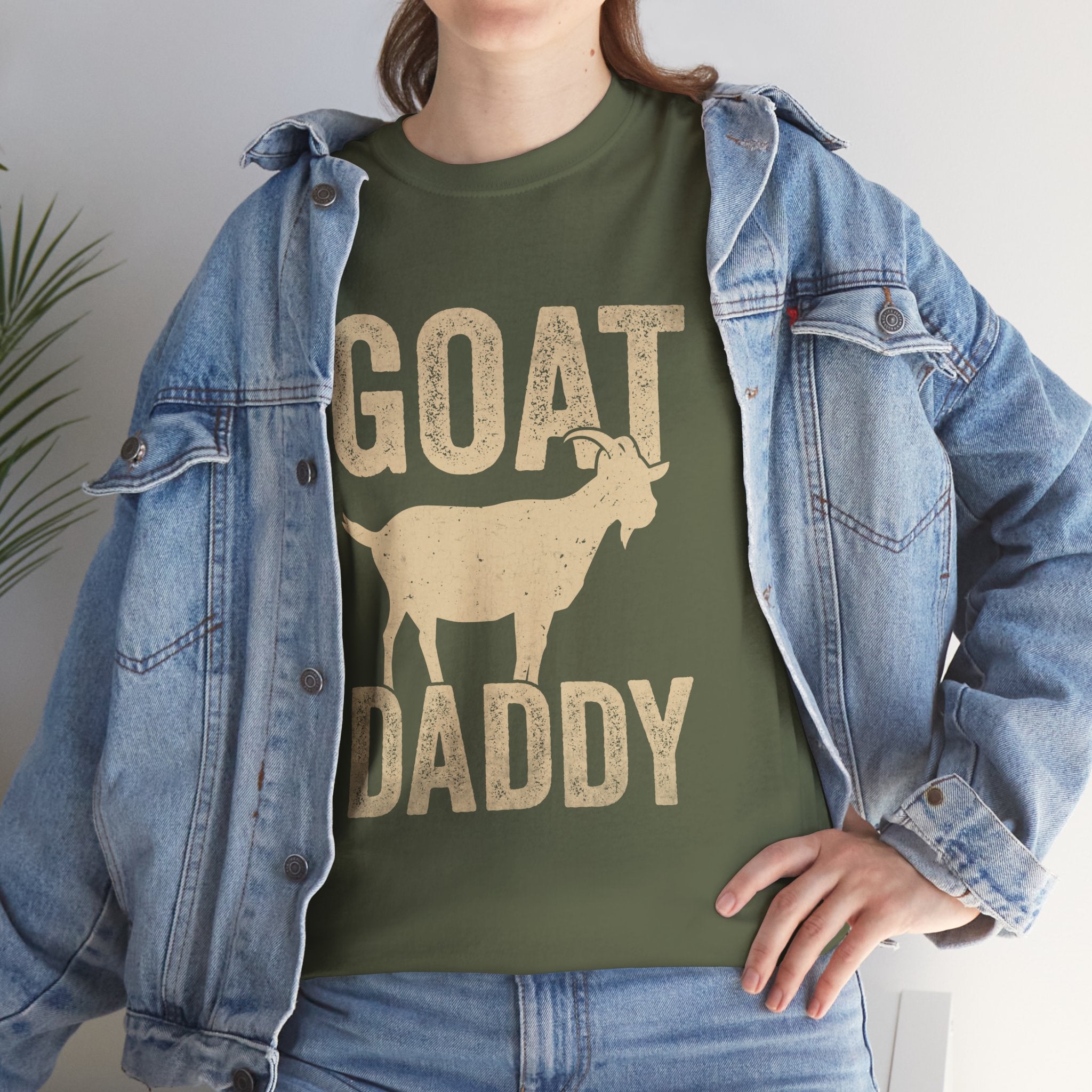 GOAT Daddy Unisex Graphic T- Shirt Printify