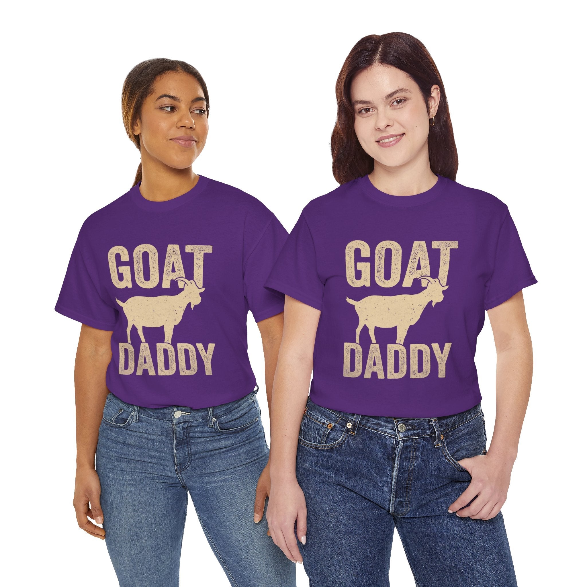 GOAT Daddy Unisex Graphic T- Shirt Printify
