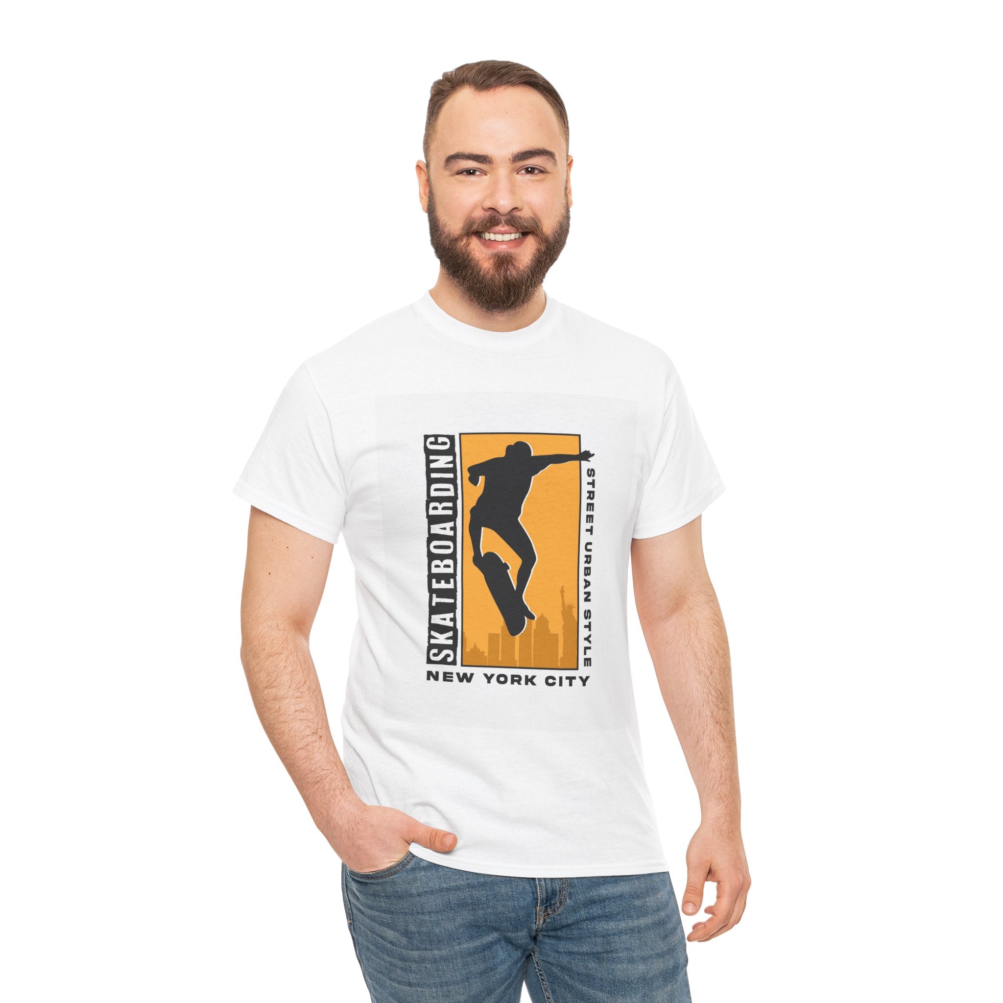 Skateboarding Unisex Graphic T- Shirt Printify