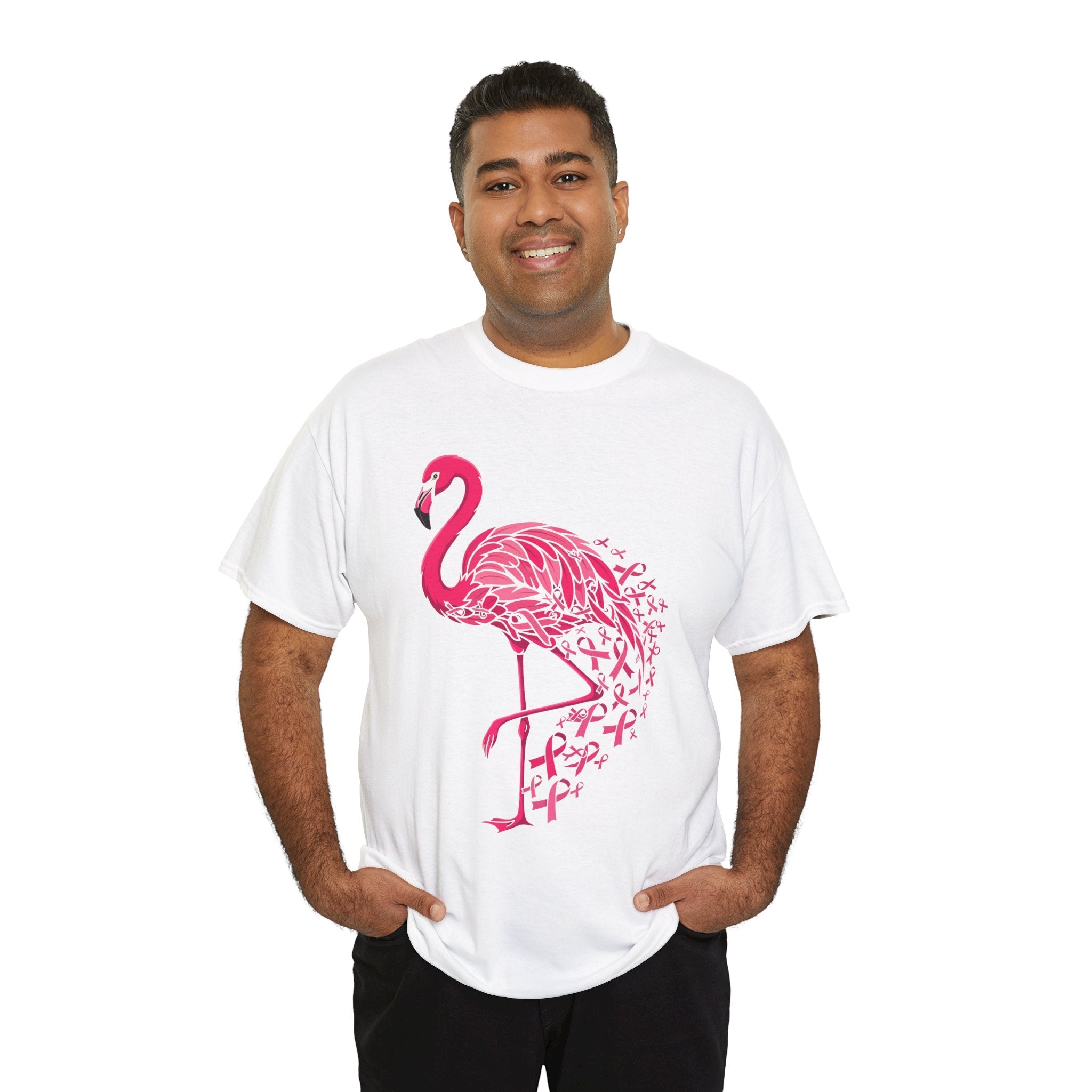 Pink Flamingo Graphic T-Shirt Printify