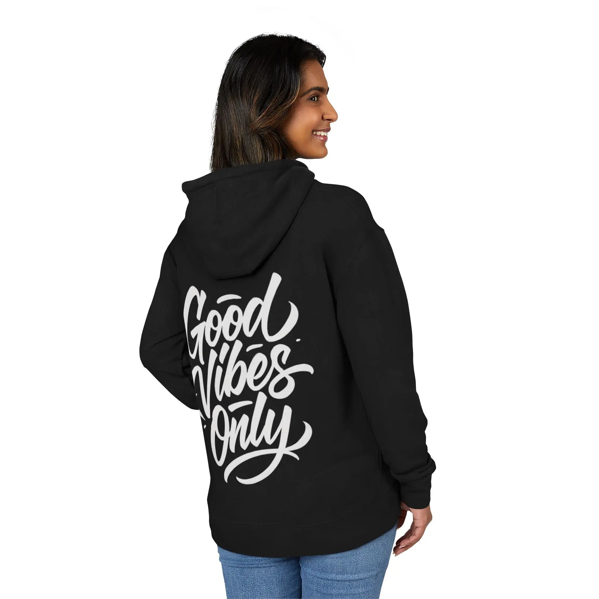Good Vibes Only French Hoodie Printify