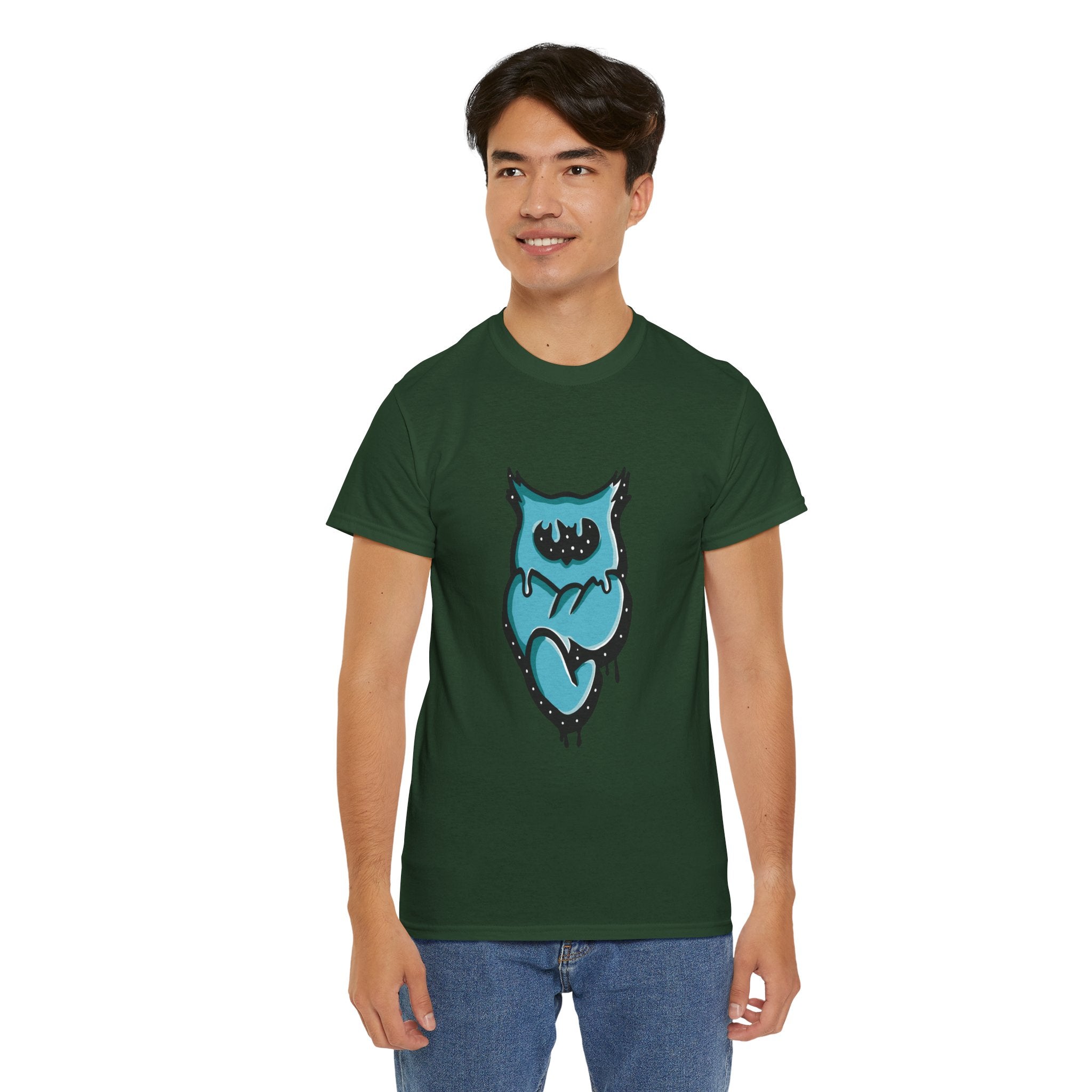 Owl - Graffiti Lettering T- Shirt Printify