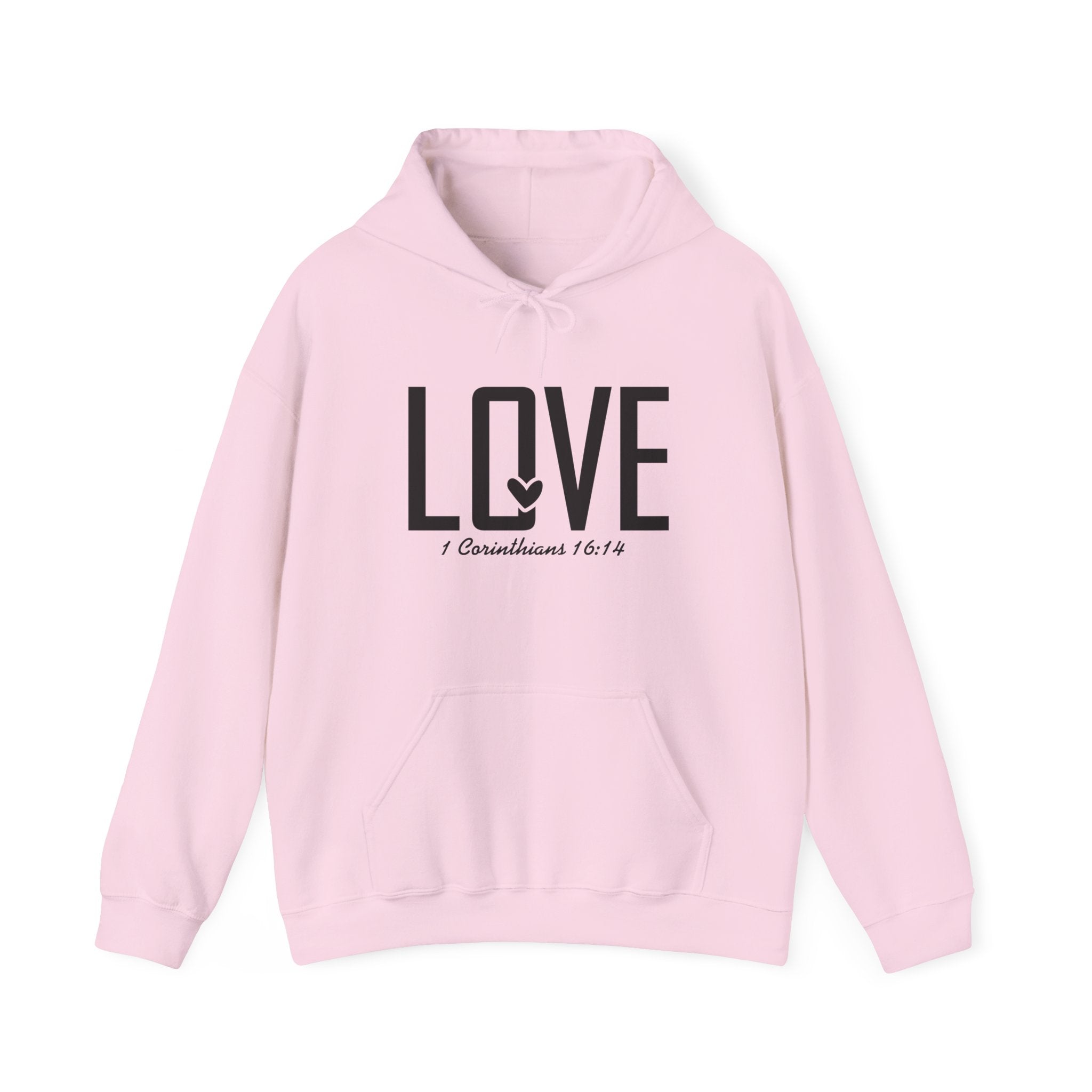 Love Scripture Hoodie Printify