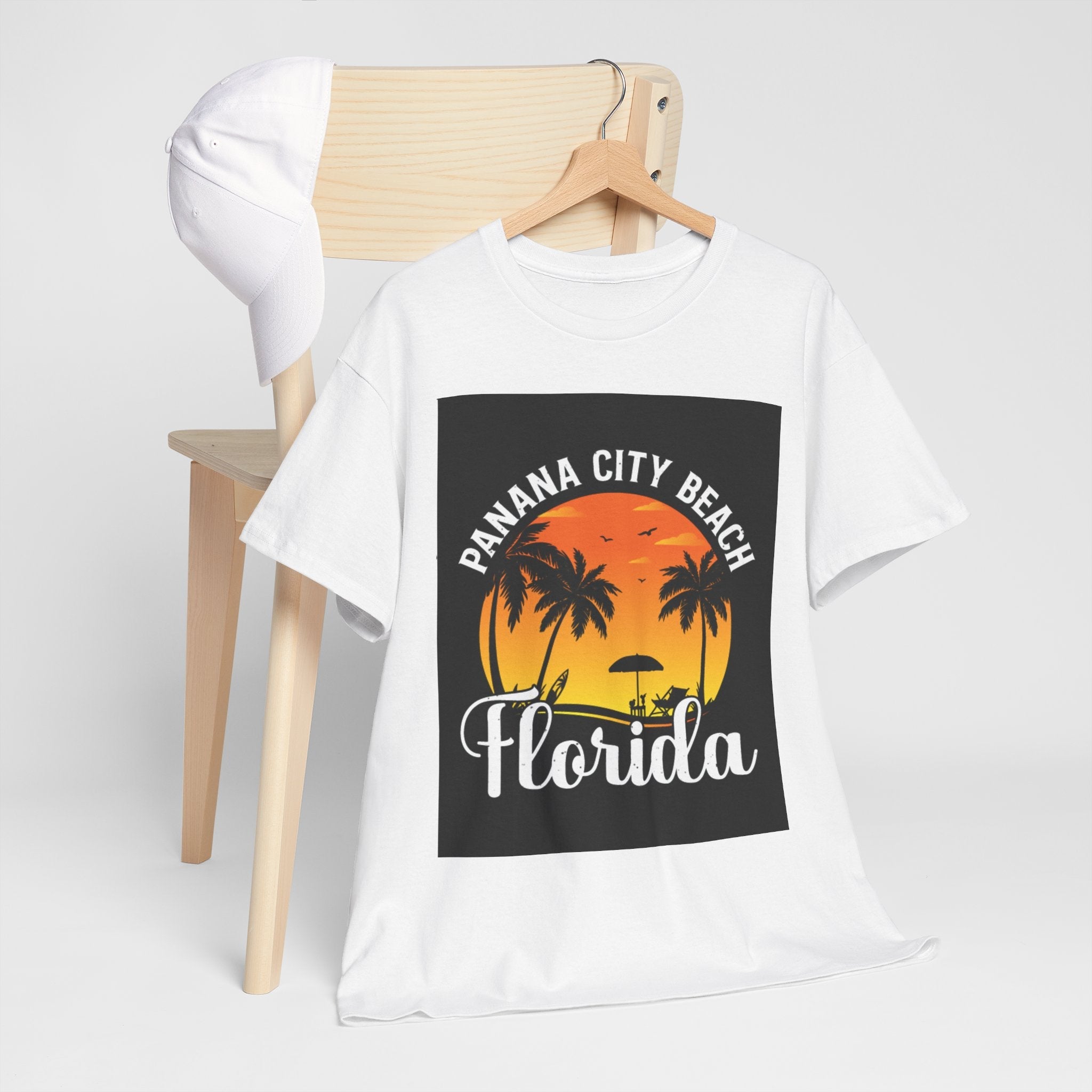 Sunset Beach Florida Vacation T-Shirt Printify