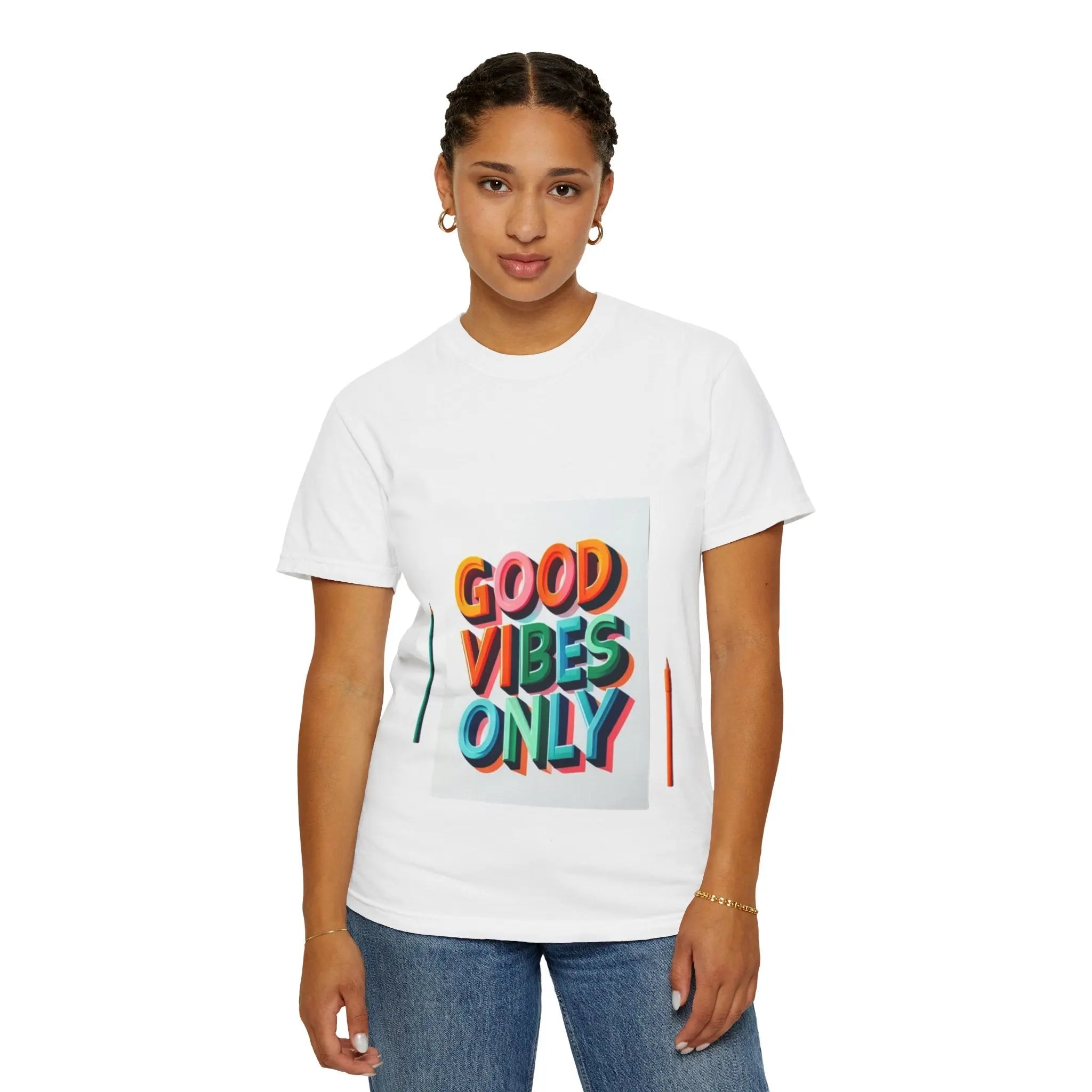 Good Vibes Only Unisex T-Shirt Printify