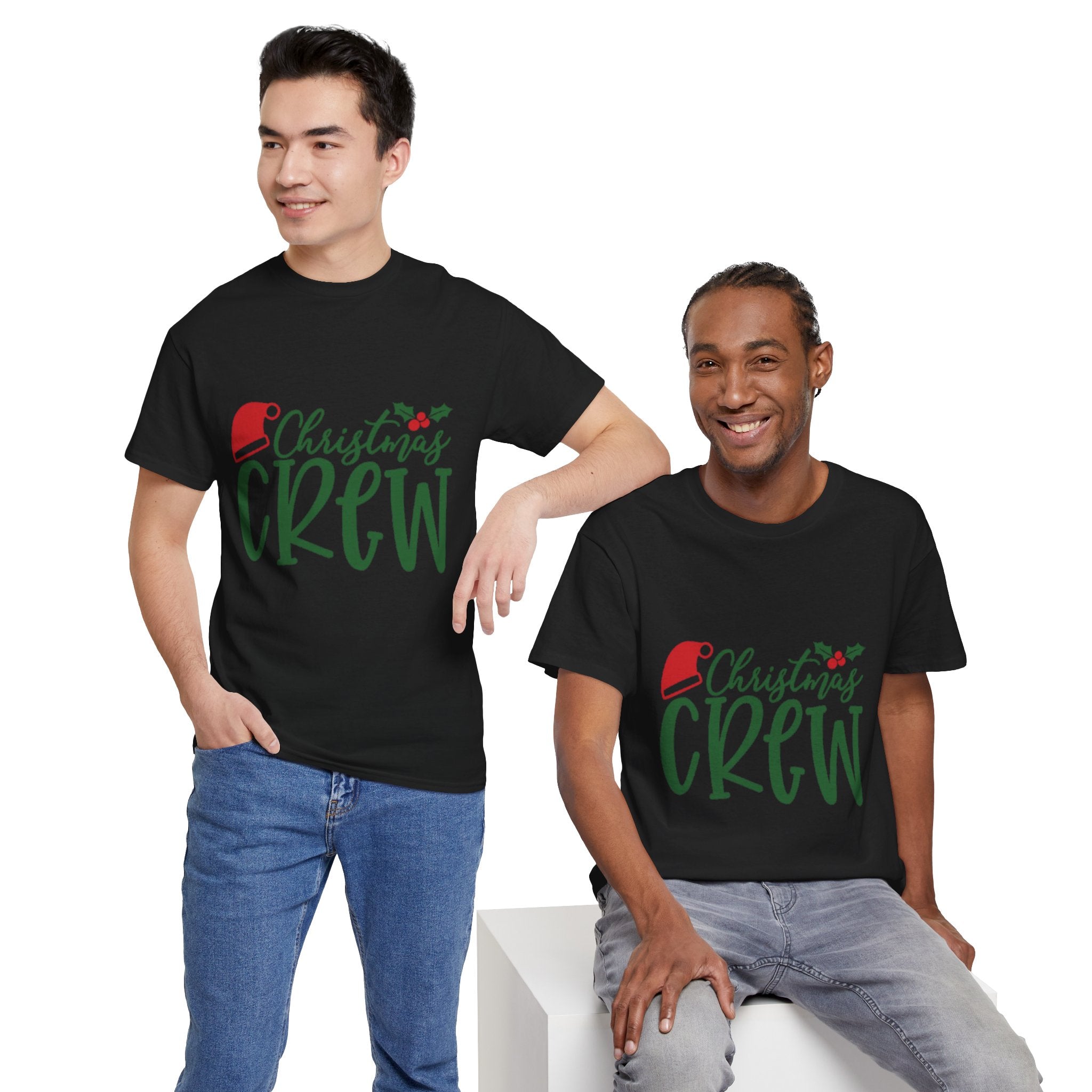 Christmas Crew Graphic T- Shirt Printify
