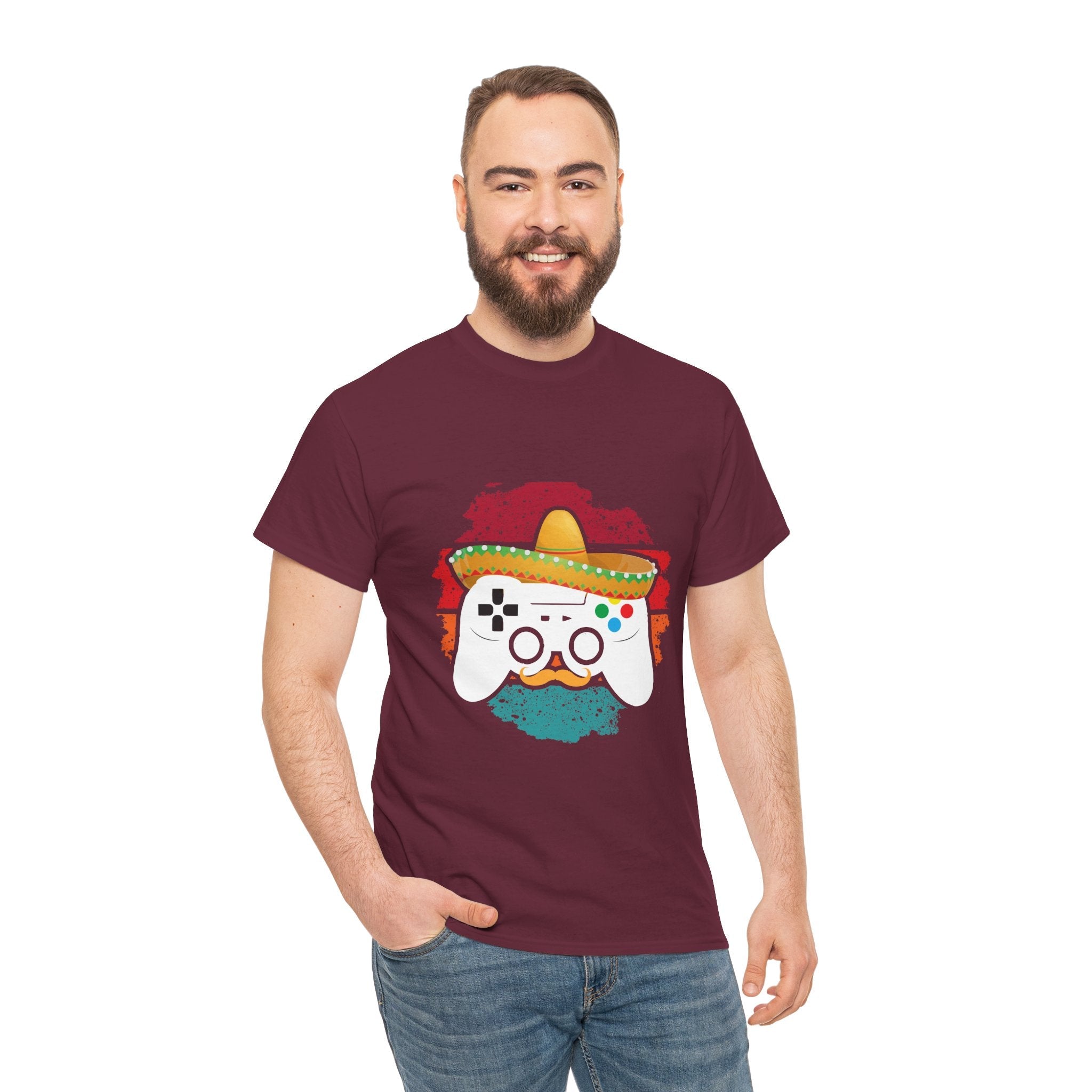 Cinco De Mayo Gaming T-Shirt Printify