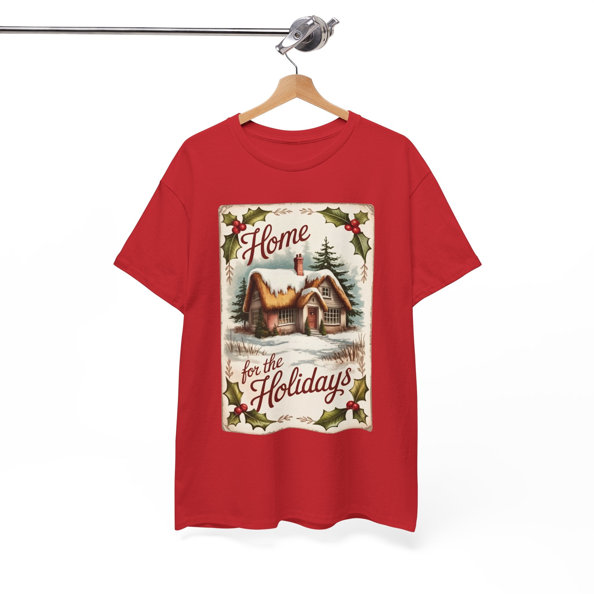 Home for the Holidays Unisex T- Shirt Printify