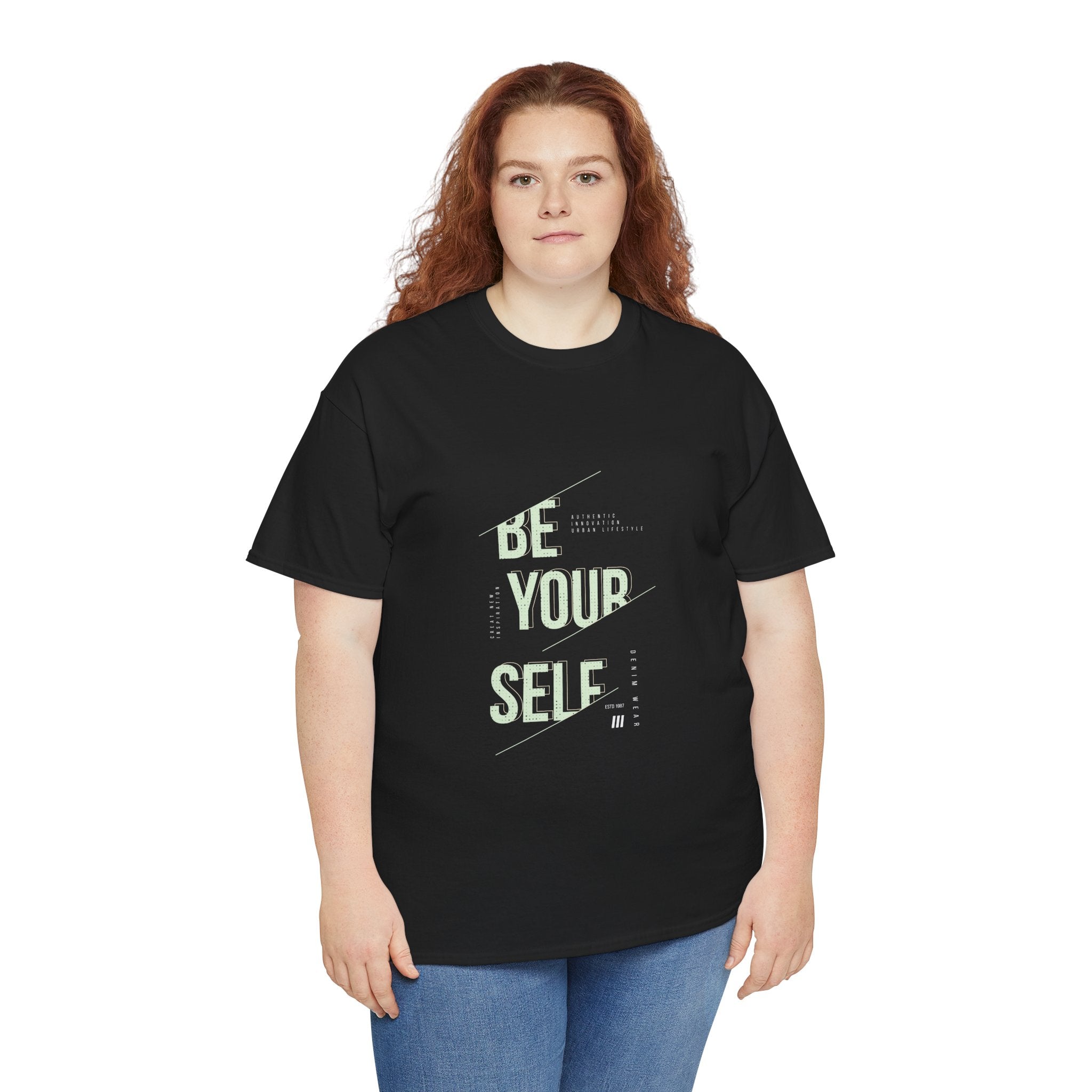 Be Your self  Slogan T-Shirt Printify