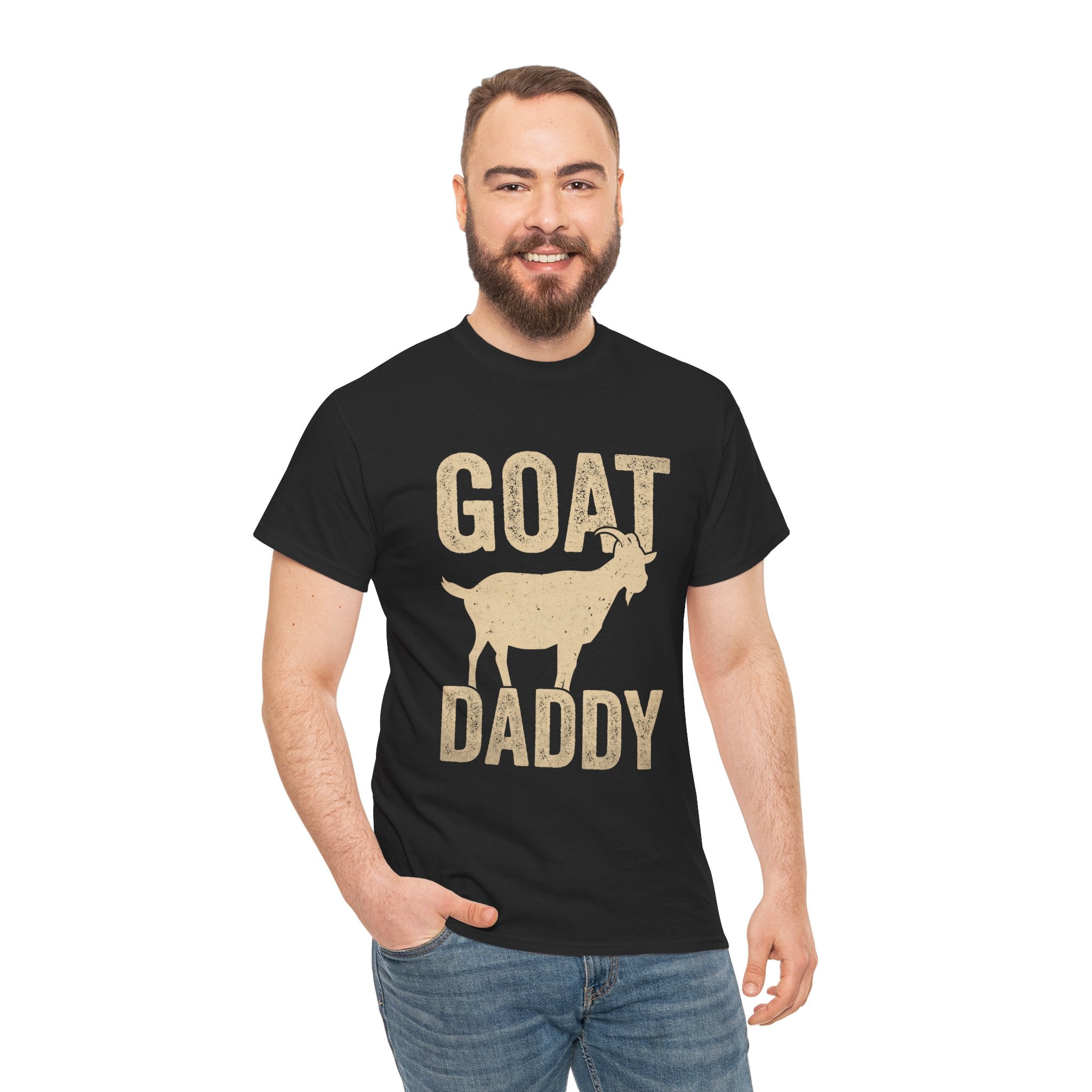 GOAT Daddy Unisex Graphic T- Shirt Printify