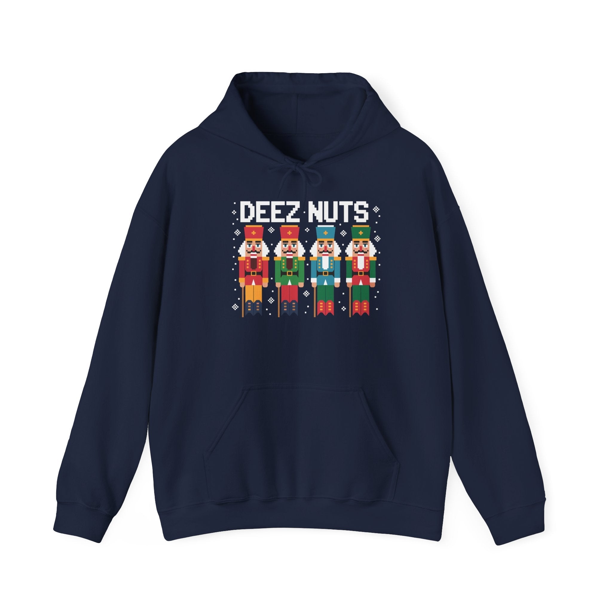 Deez Nuts Nutcracker Hoodie Printify