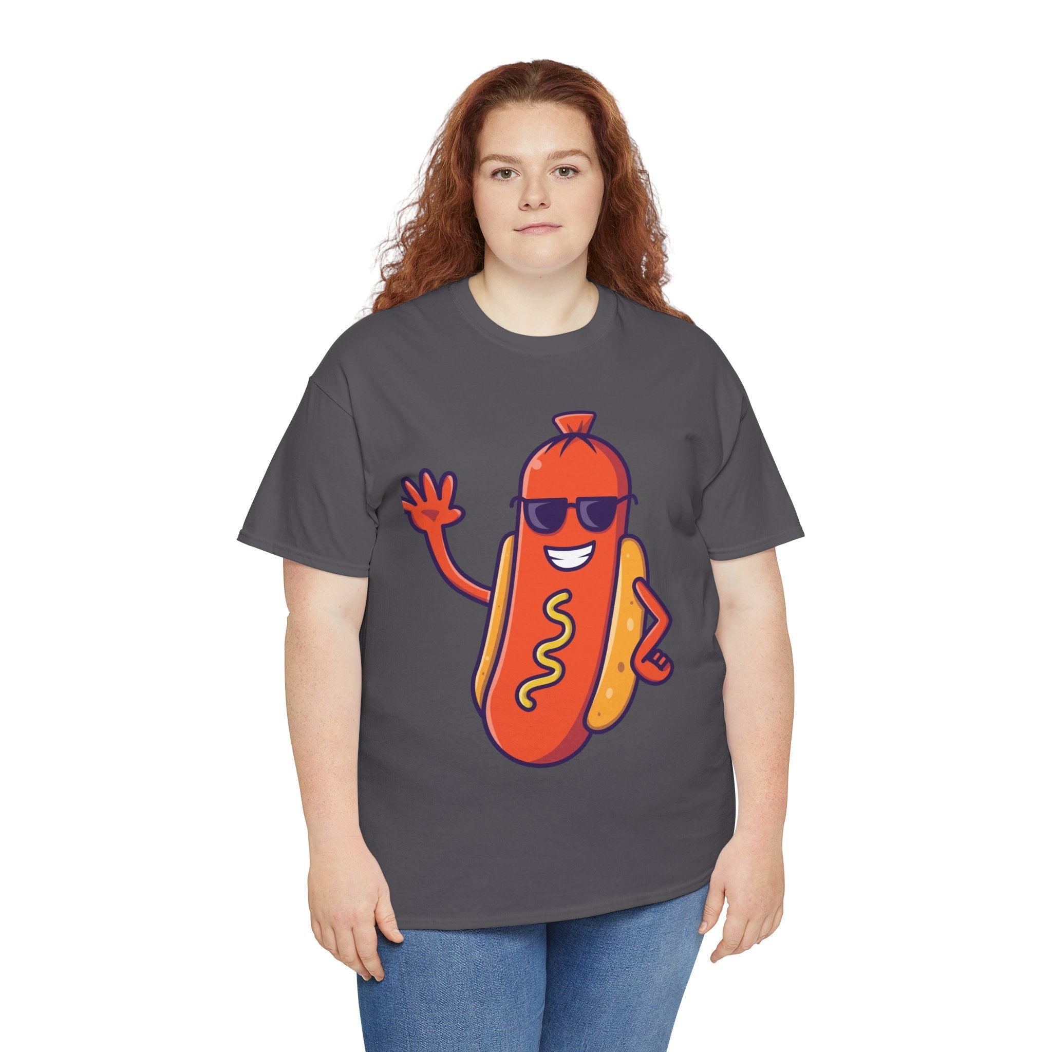 Sassy Hot Dog Graphic T- Shirt Printify
