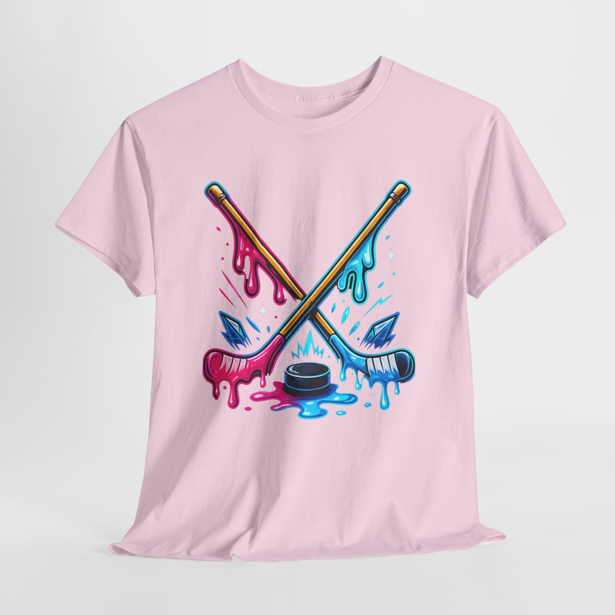 Drip Ice- hockey Unisex T-Shirt Printify