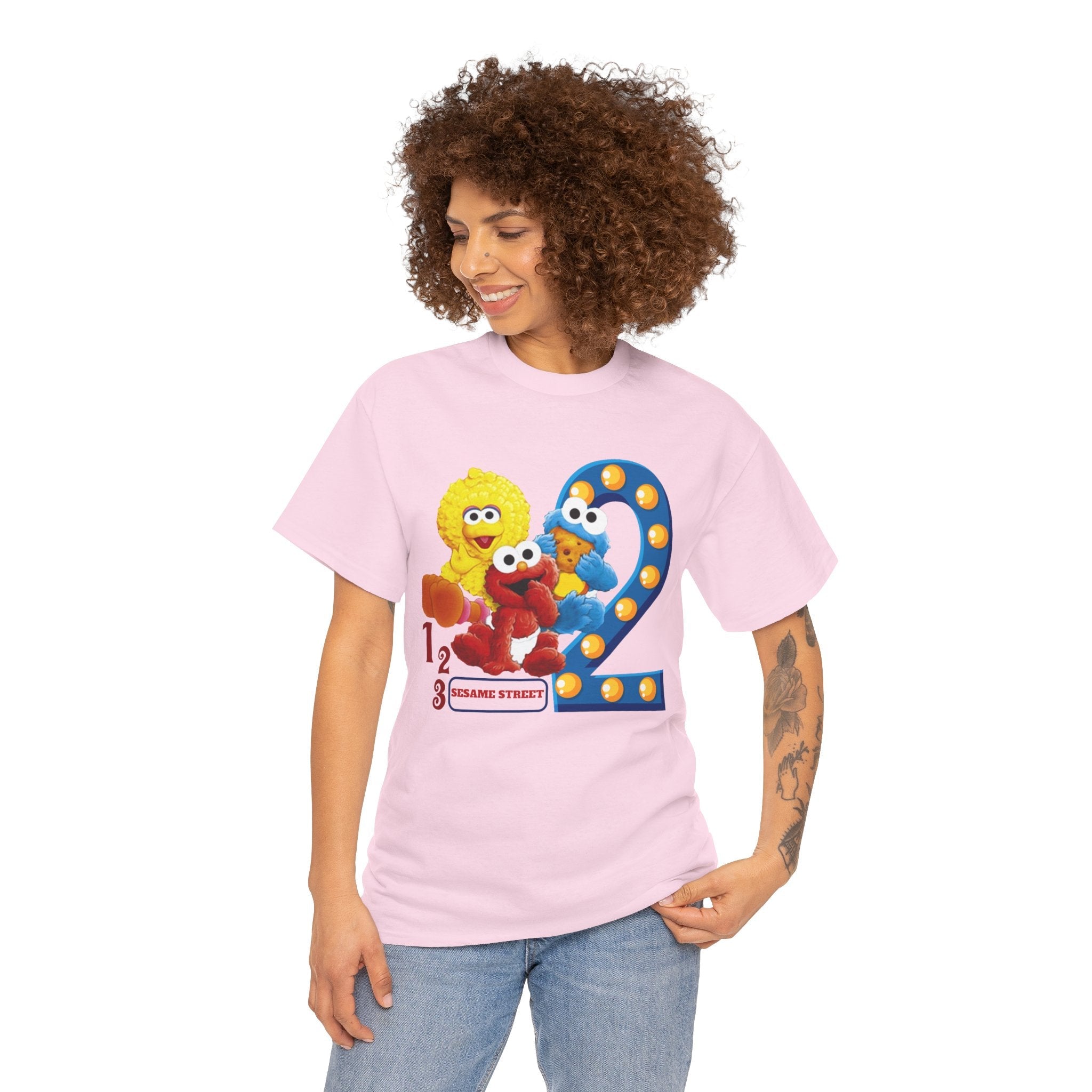 123 Sesame Street T-Shirt Printify