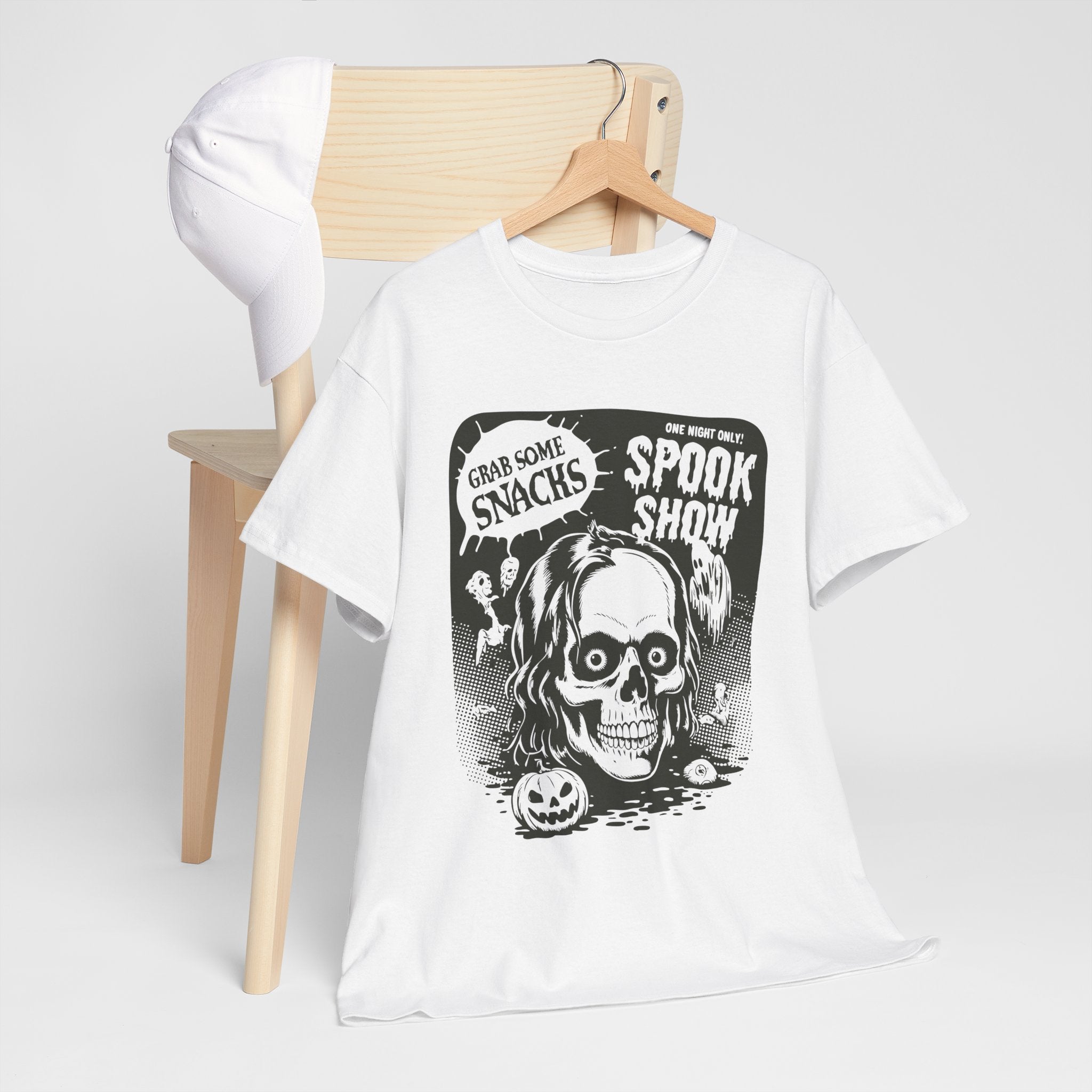 Halloween Spook Show Graphic T-Shirt Printify
