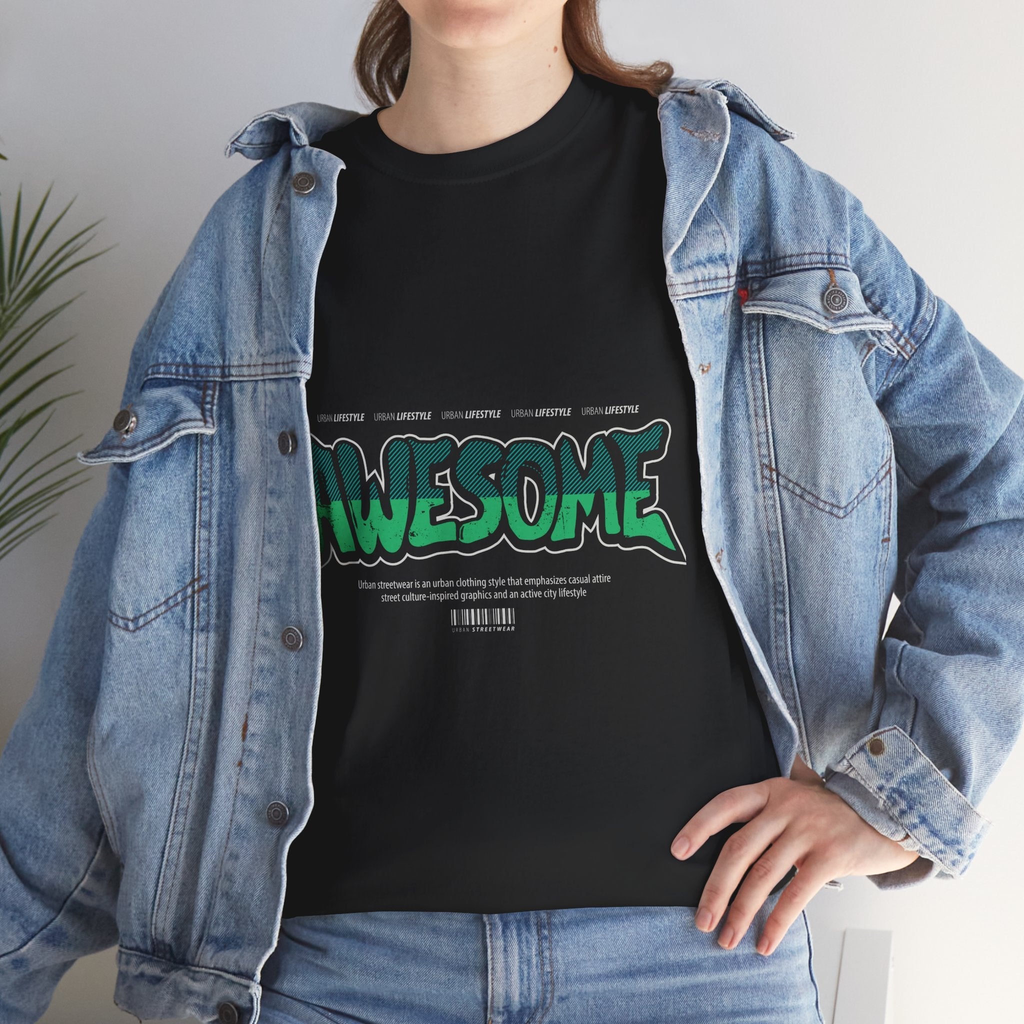 Retro Awesome Unisex Graphic T- Shirt Printify