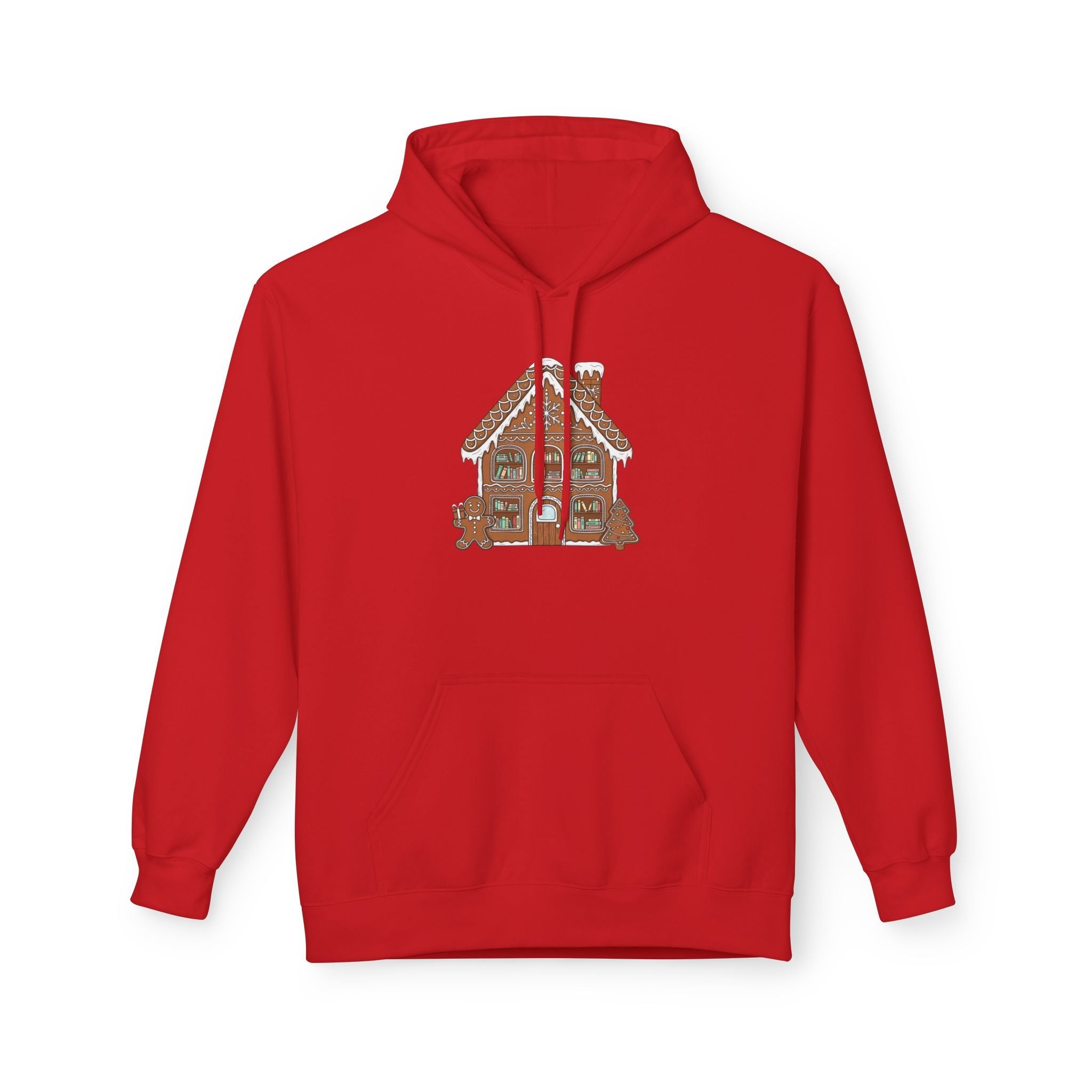 Gingerbread House Hoodie Printify