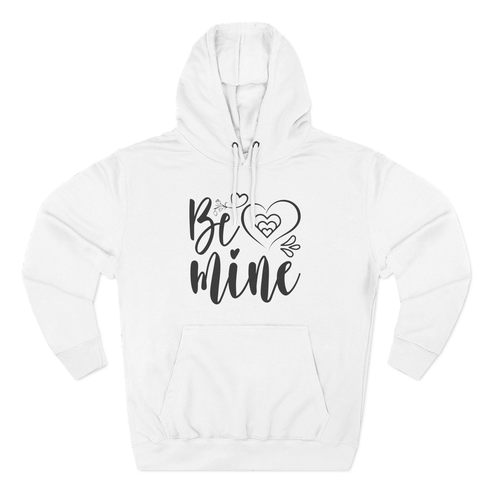 Be Mine - Romantic Heart Hoodie Printify