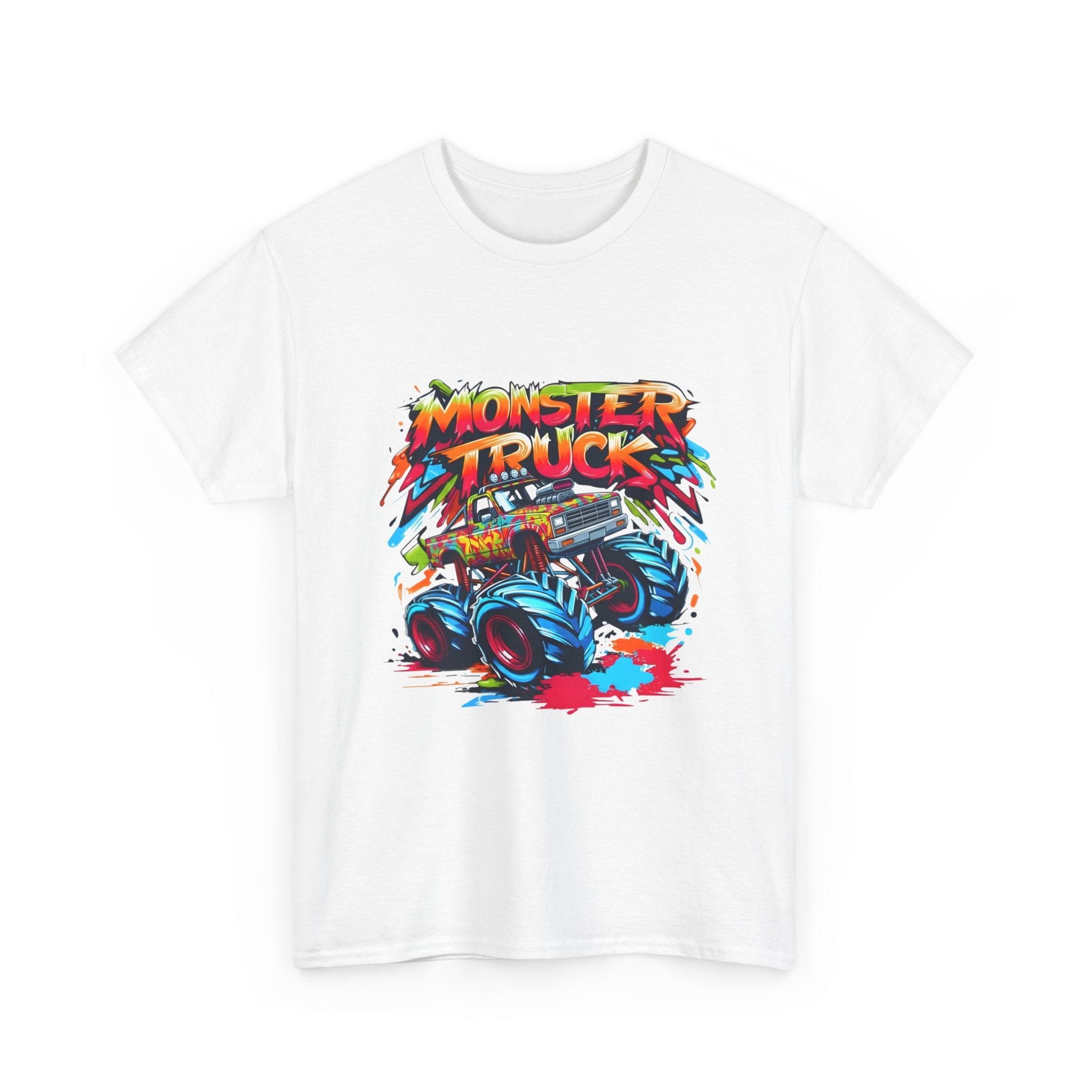 Monster Trucks Graffiti T- Shirt Printify