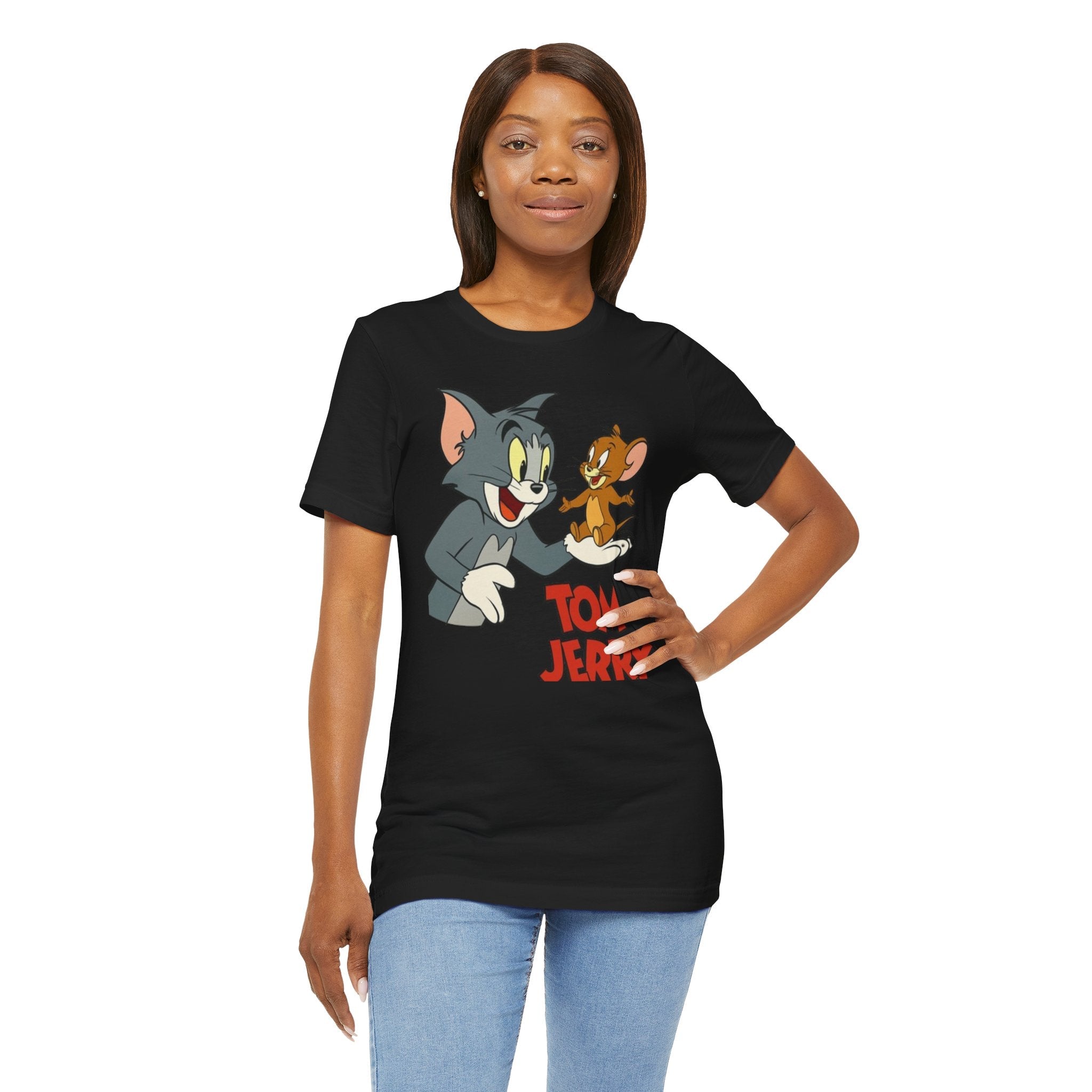 Tom and Jerry Graphic T-Shirt Printify