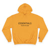 Essentials Fear of God Champion Hoodie Printify