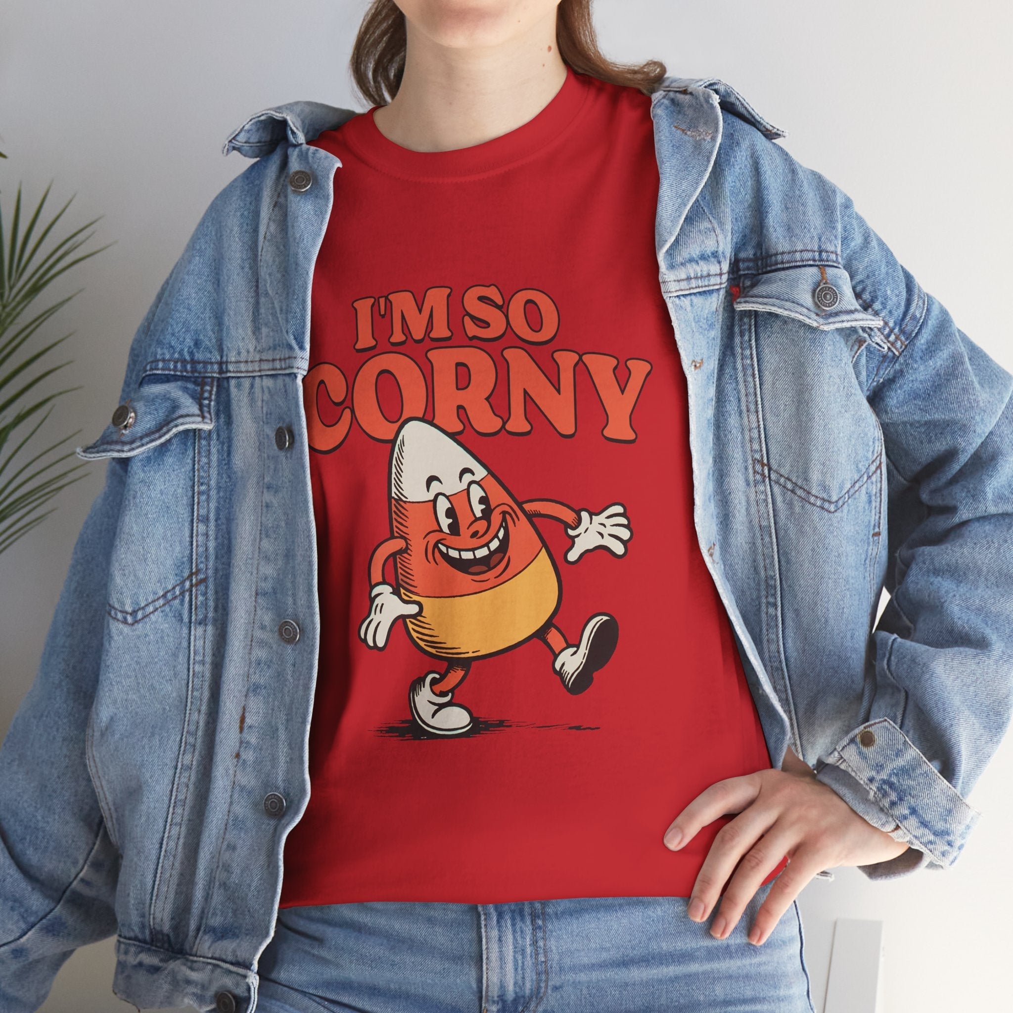 Funny Corny Graphic T-Shirt Printify