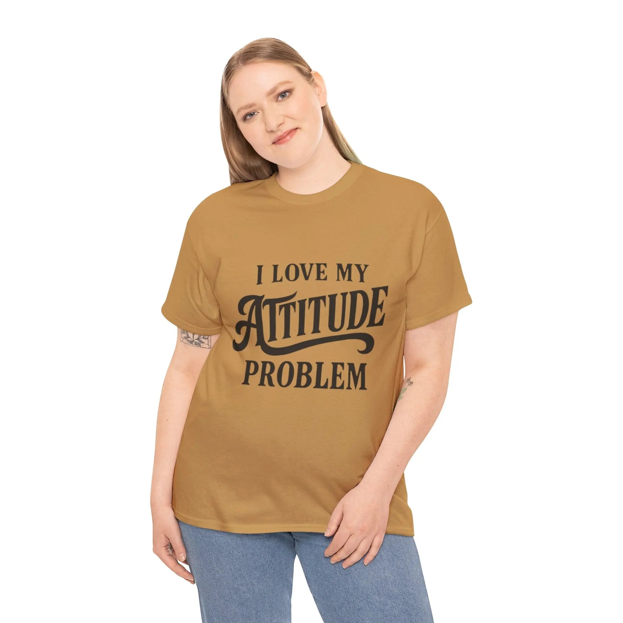 I Love My Attitude Problem Unisex T-Shirt Printify