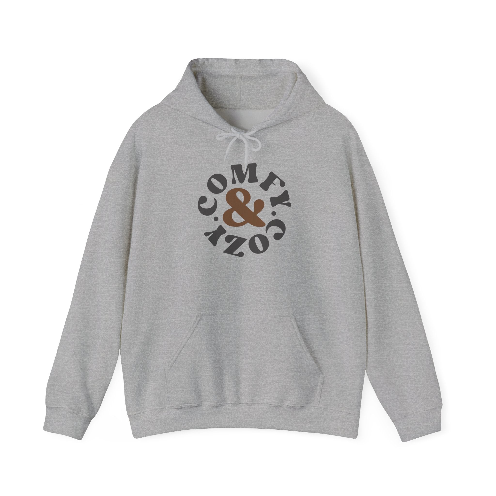 Cozy & Comfy Graphic Hoodie Printify
