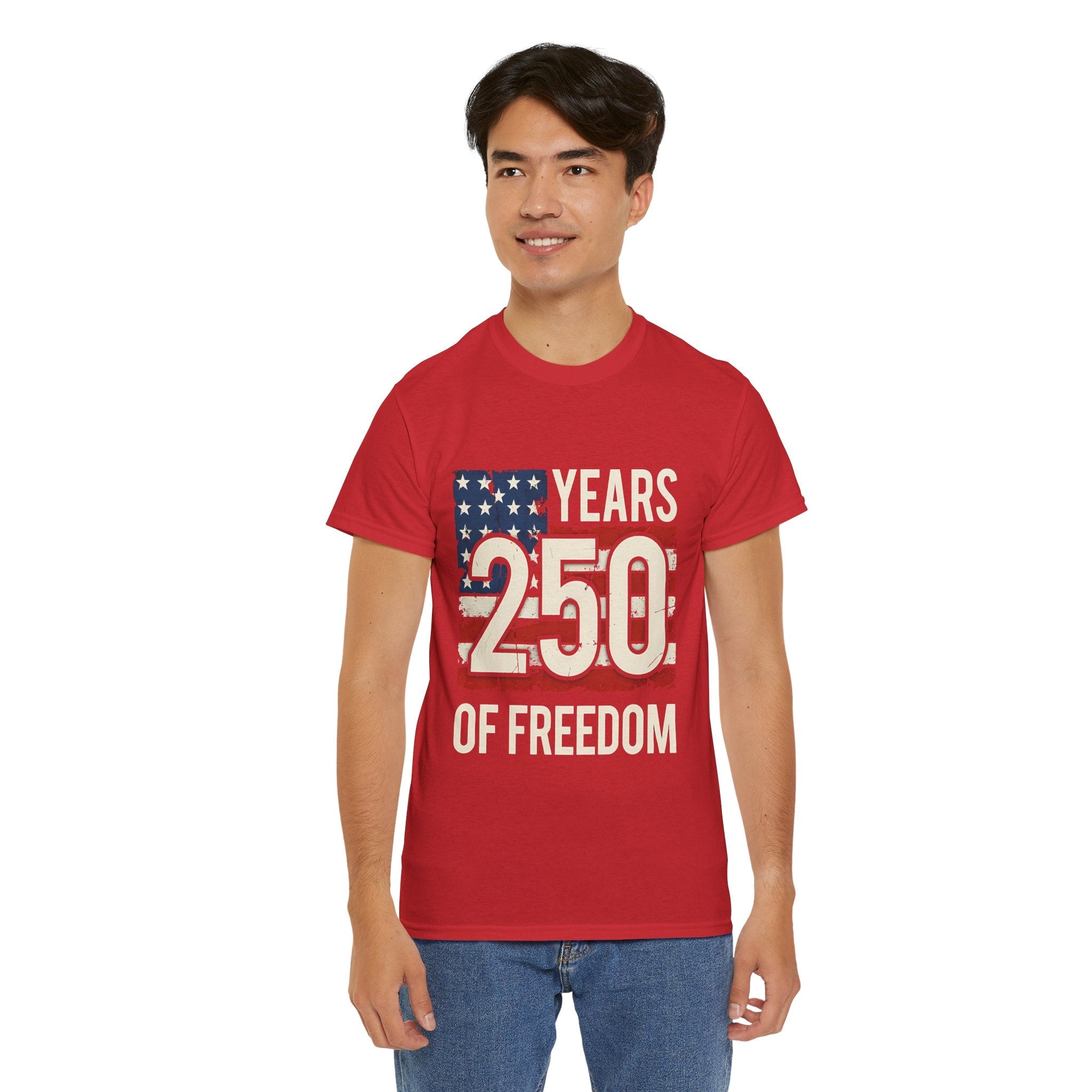 Celebrate 250 Years of Freedom Unisex T-Shirt Printify