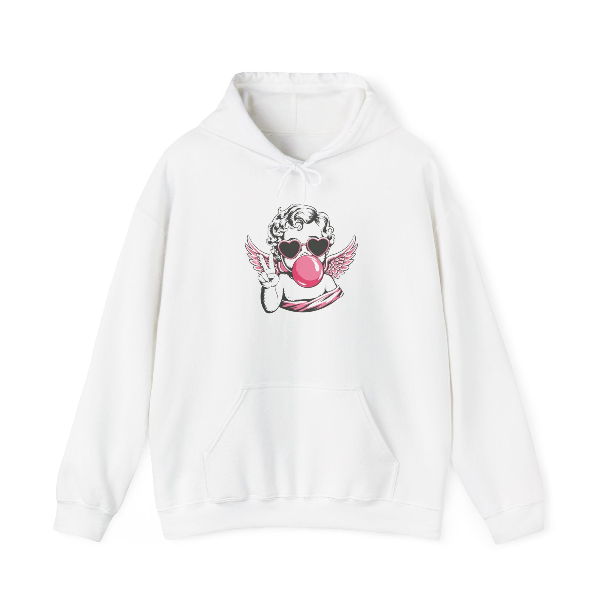 Retro Angel Graphic Hoodie Printify