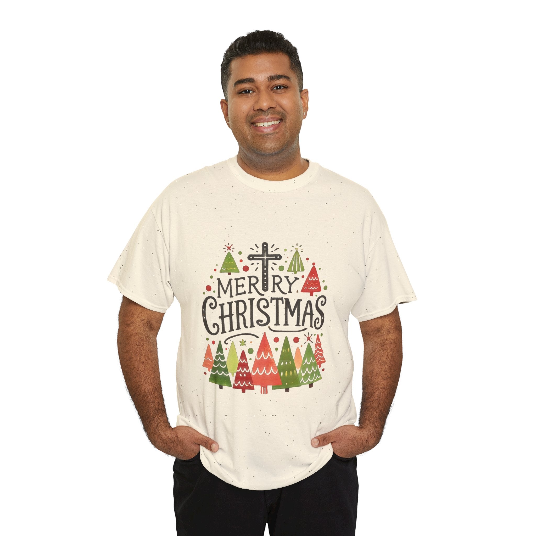Merry Christmas Graphic T- Shirt Printify