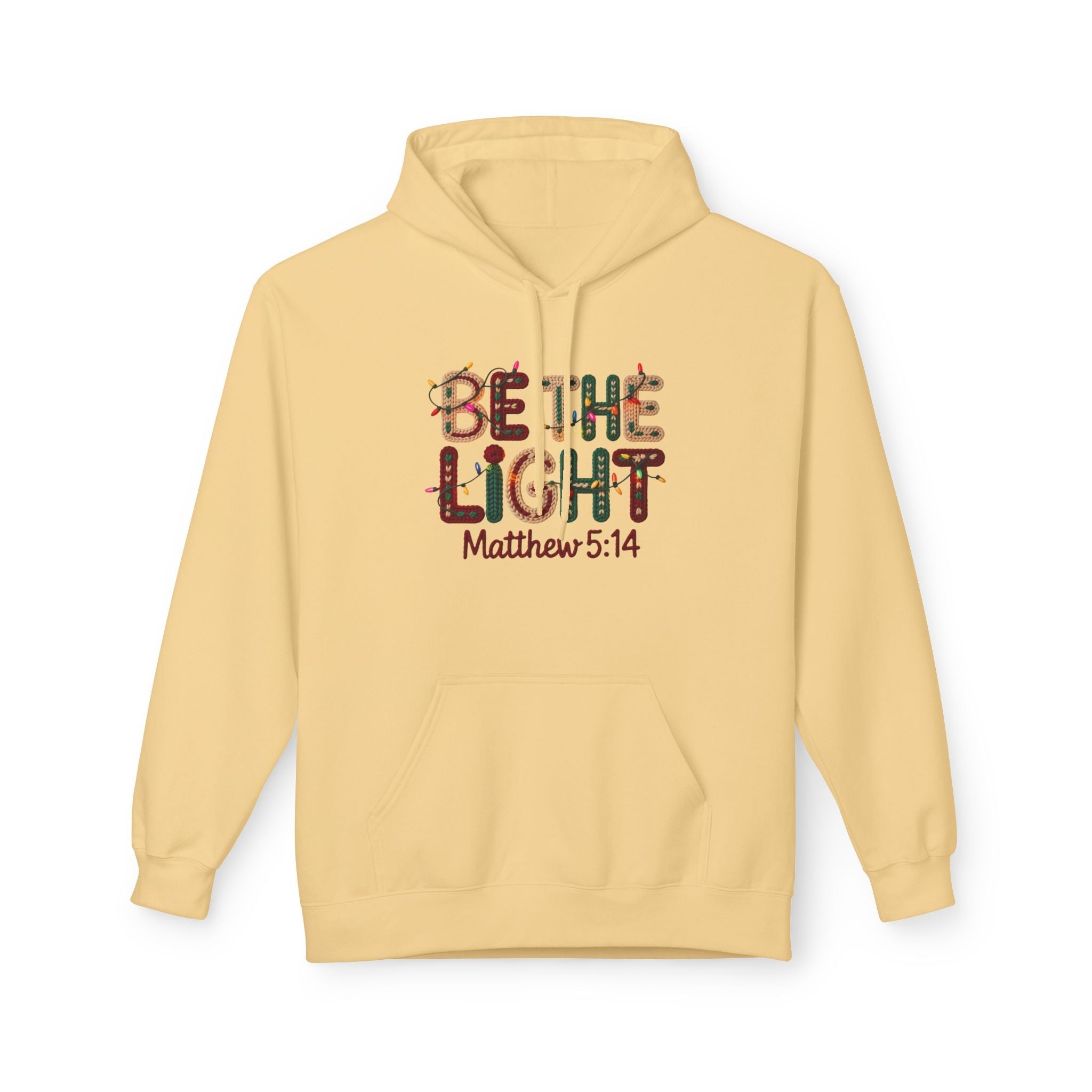 Be The Light Hoodie Printify