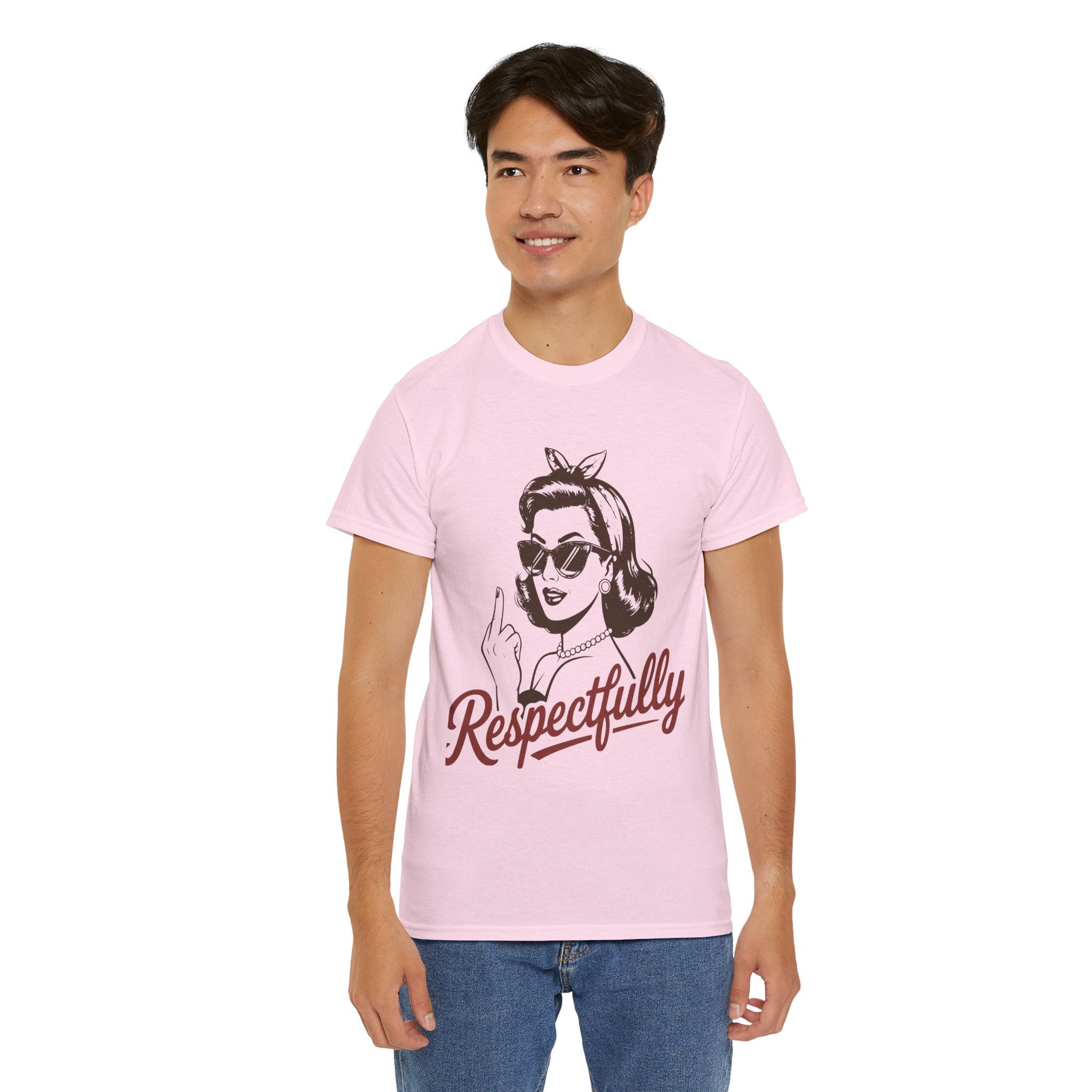 Respectfully Statement Vintage  T-Shirt Printify