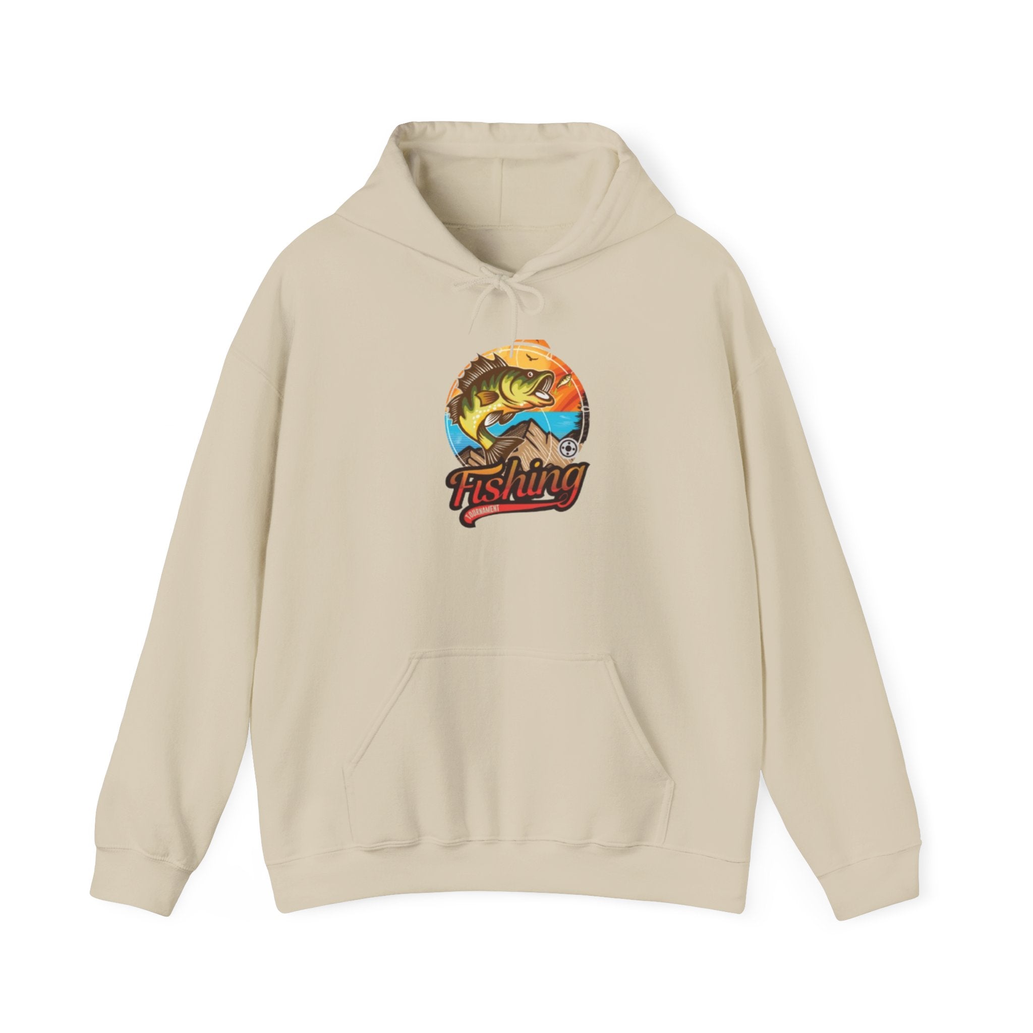 Vintage Fishing Graphic Hoodie Printify
