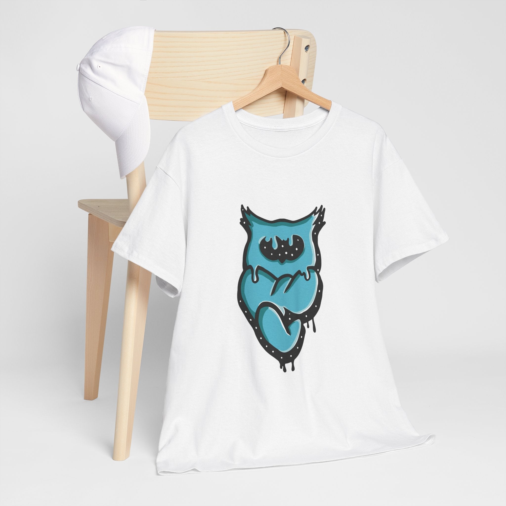 Owl - Graffiti Lettering T- Shirt Printify