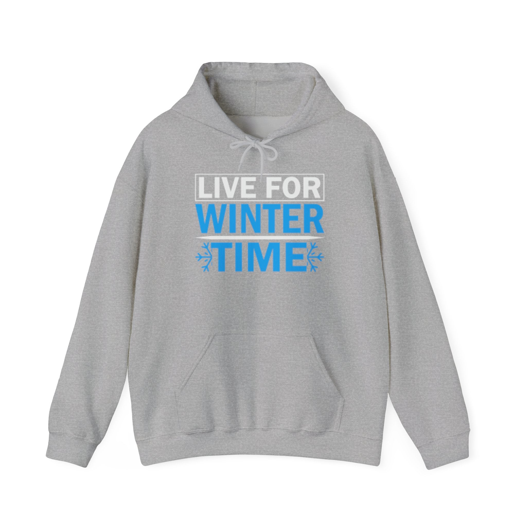 Live for Winter Time Hoodie Printify