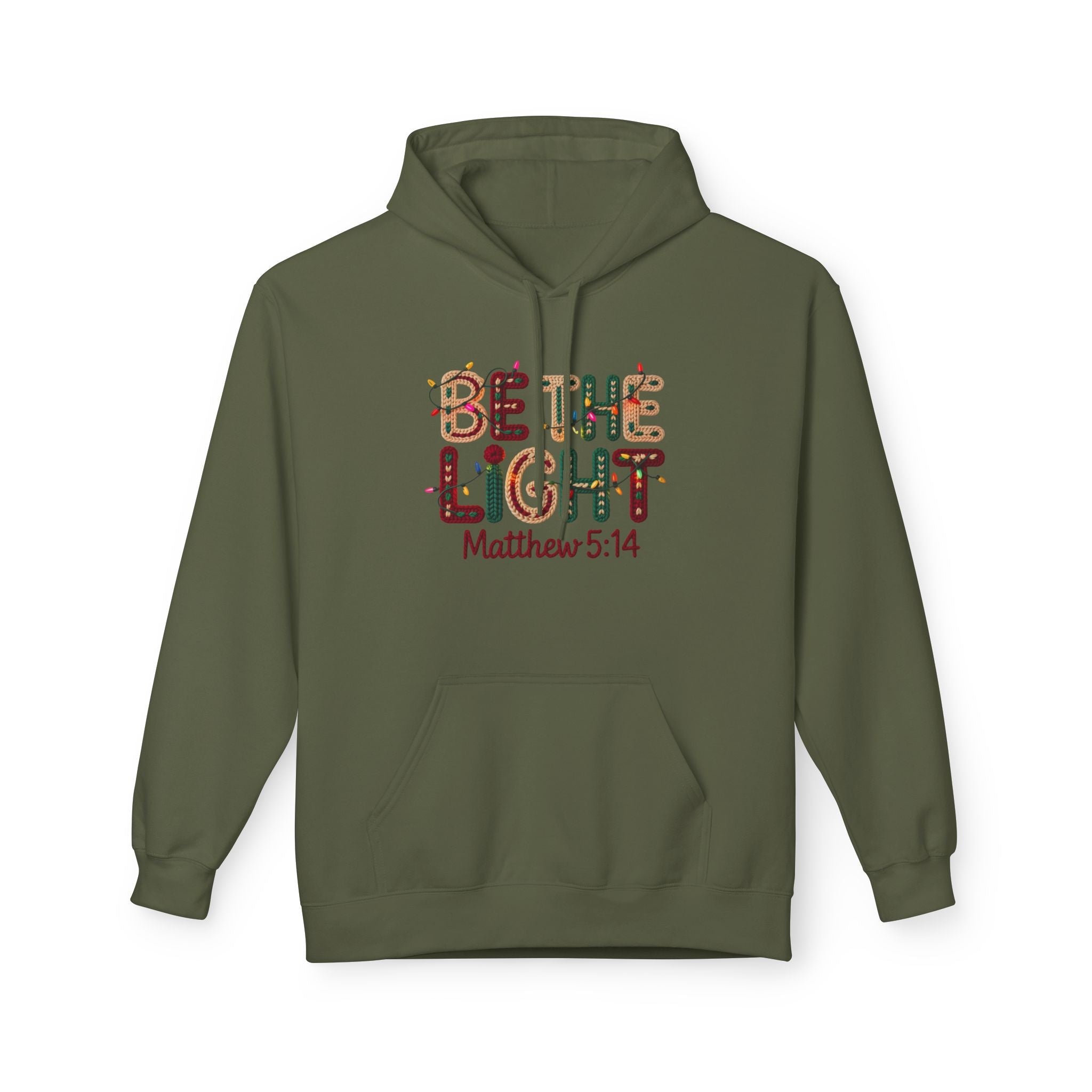 Be The Light Hoodie Printify