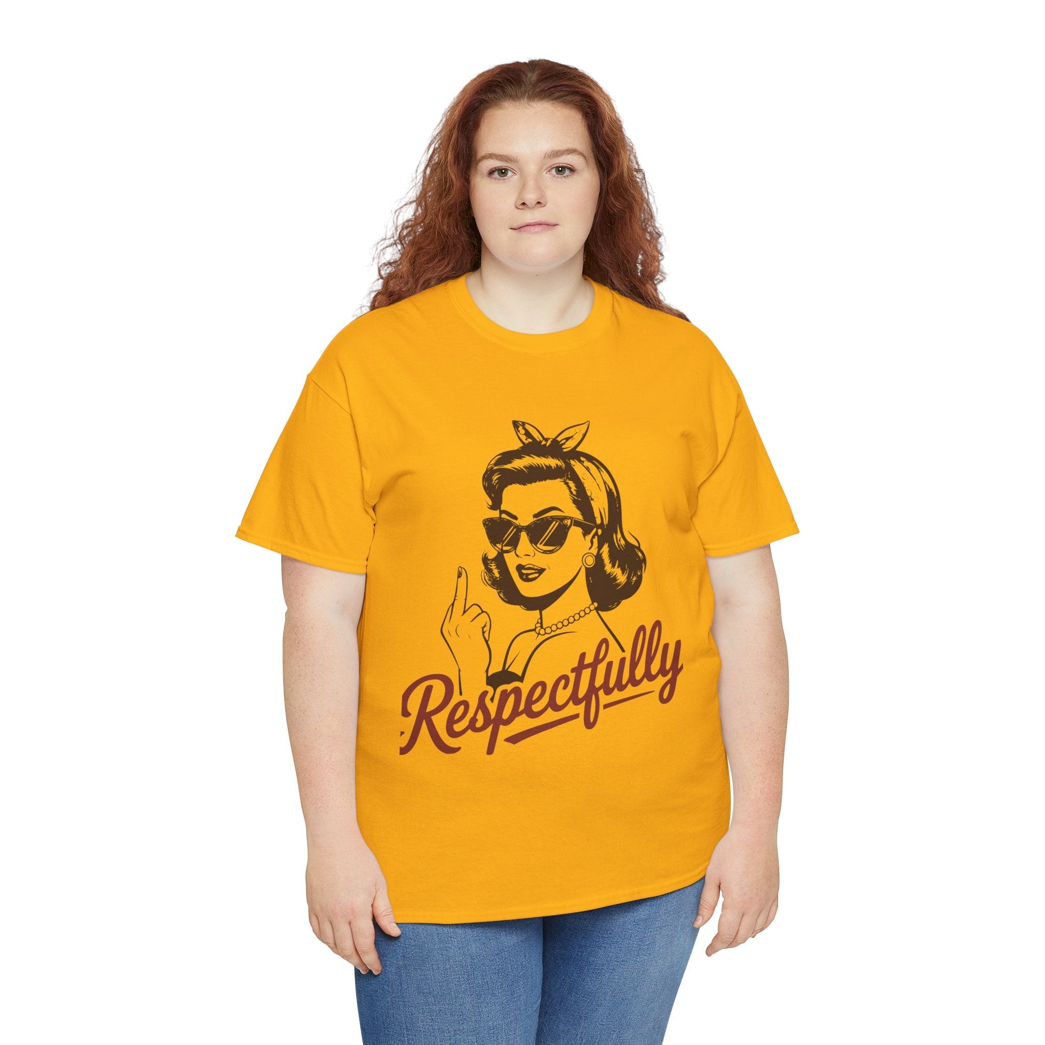 Respectfully Statement Vintage  T-Shirt Printify