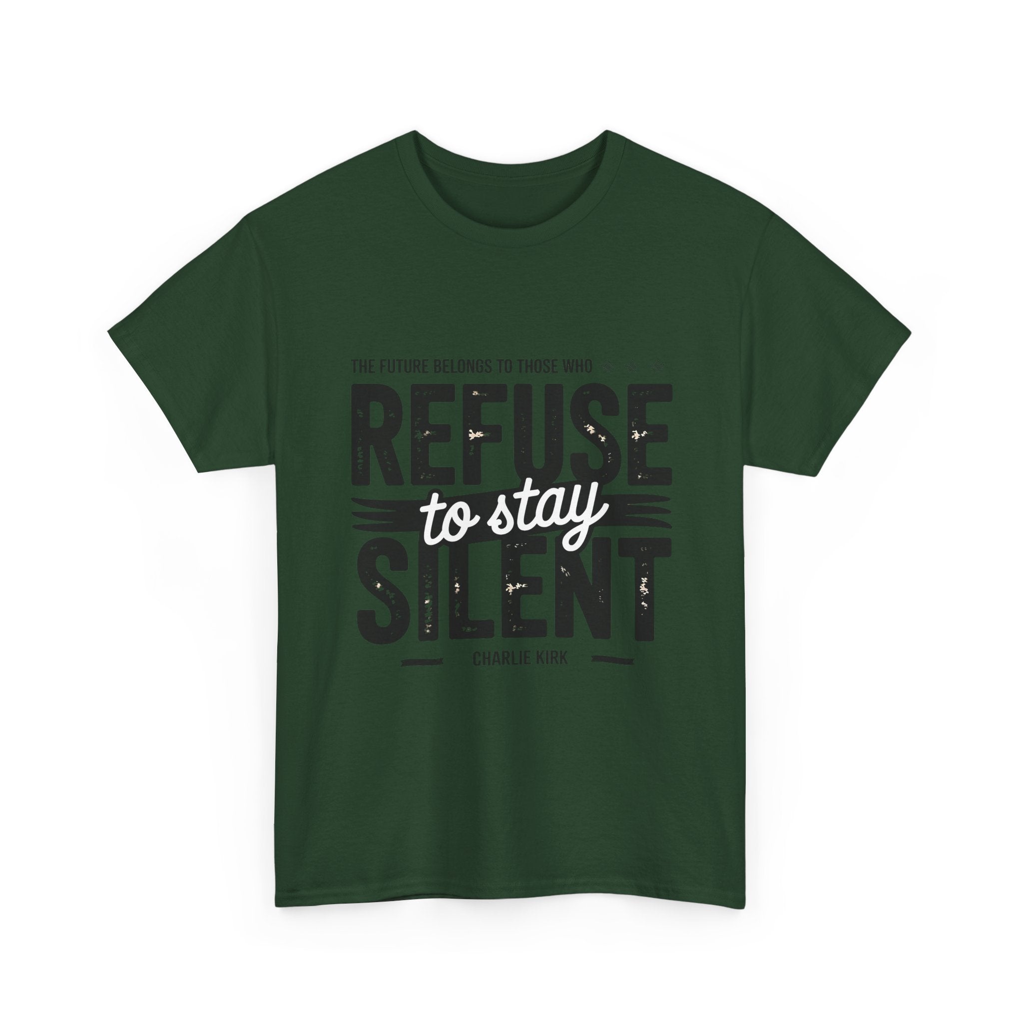 Refuse to Stay Silent Graphic T-Shirt Printify
