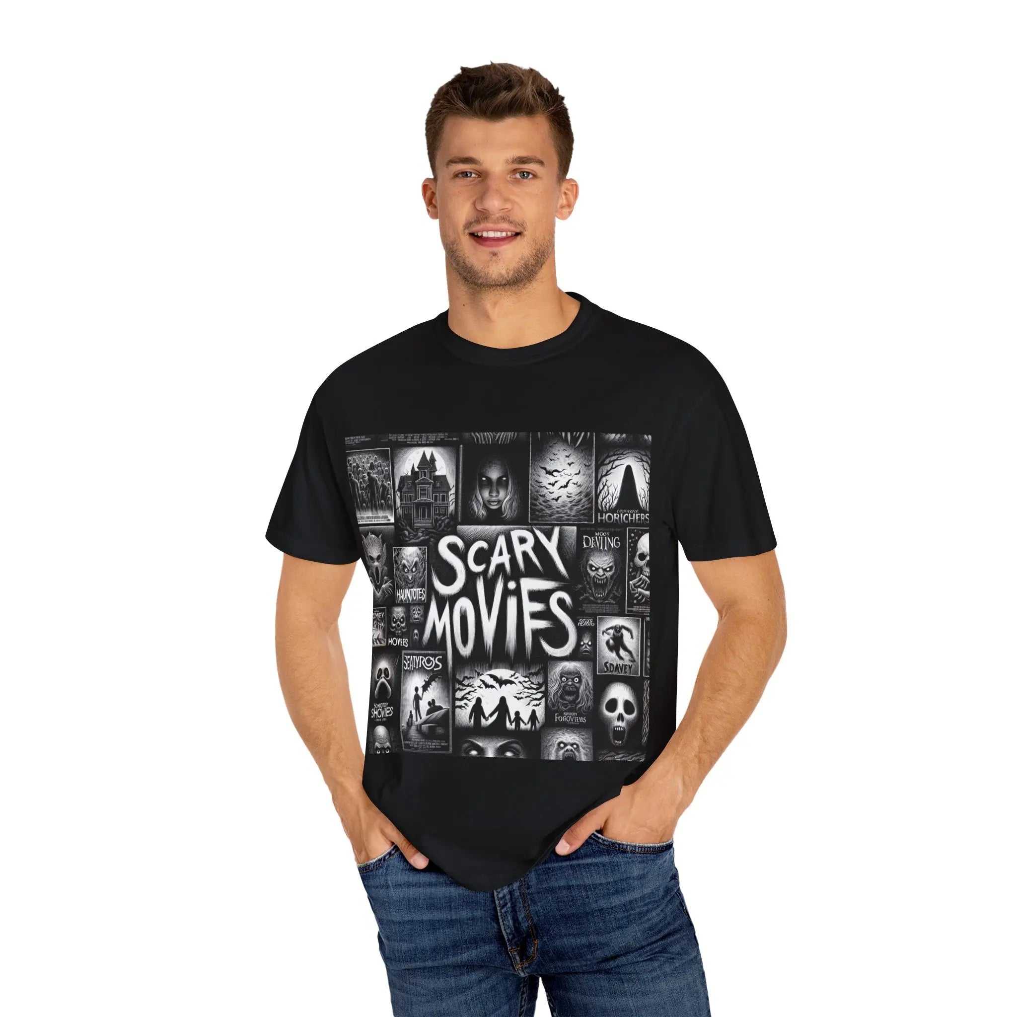 Scary Movies Unisex T-Shirt Printify
