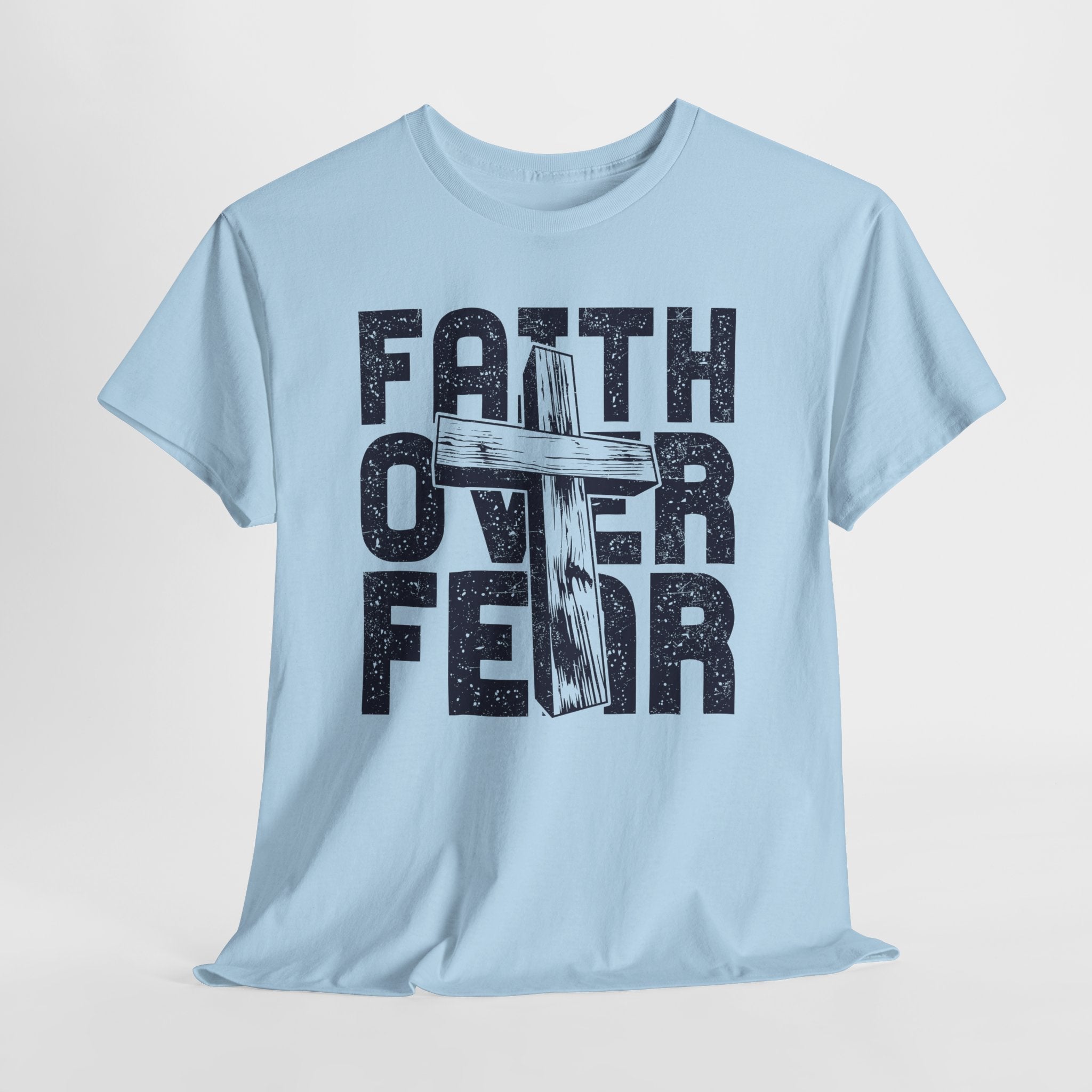 Faith Over Fear Graphic T-Shirt Printify