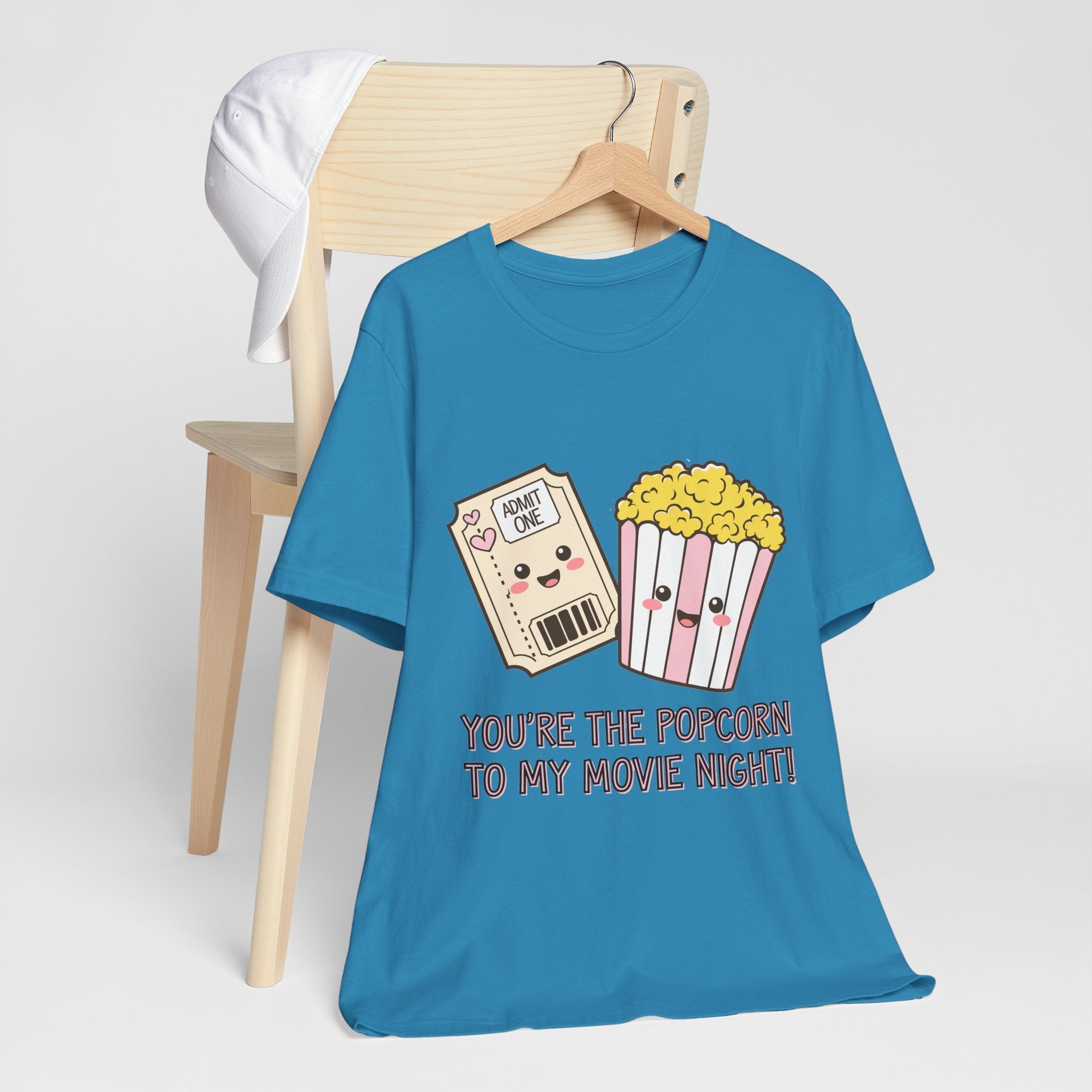 Movie Night Graphic T-Shirt Printify