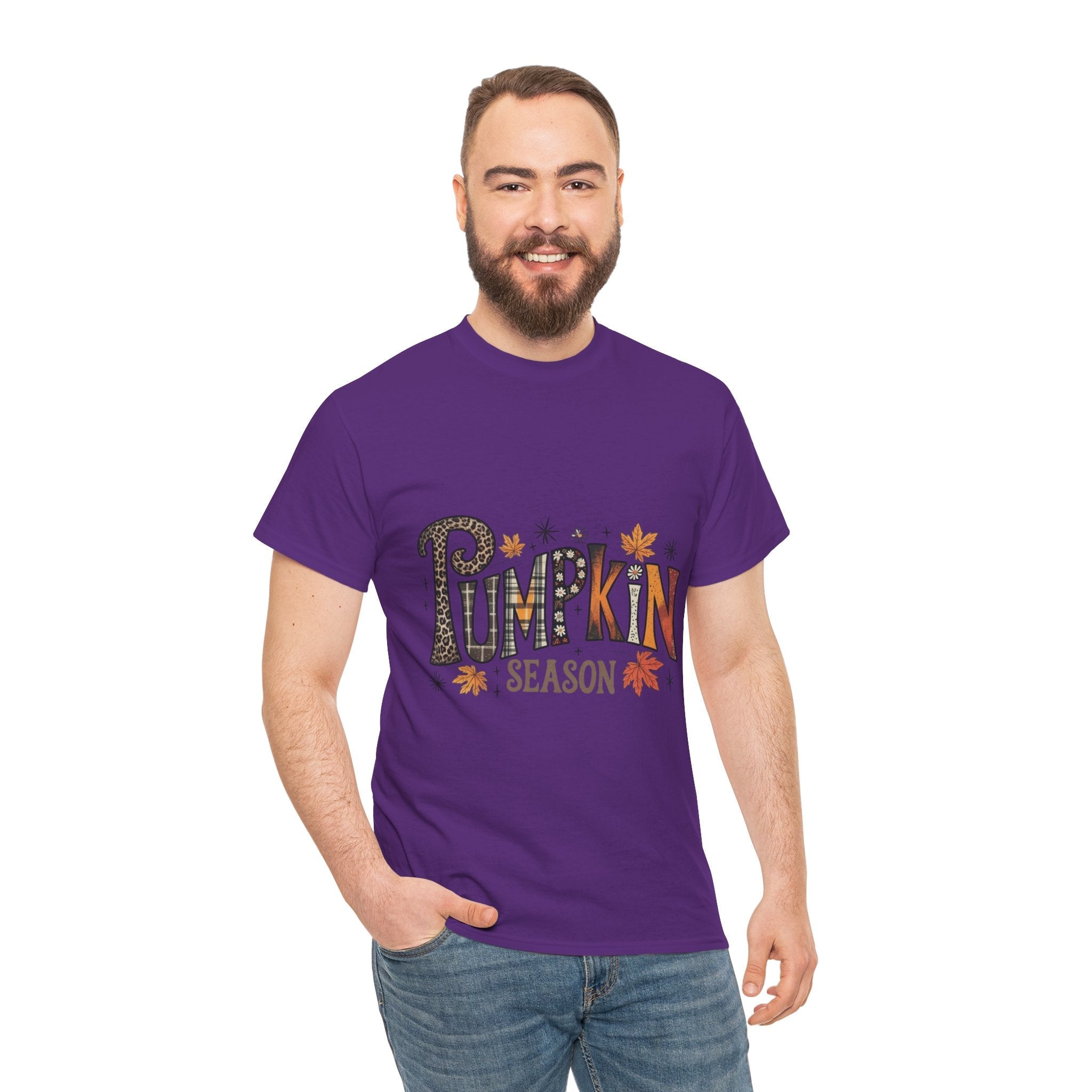 Pumpkin Season Fall T-Shirt Printify