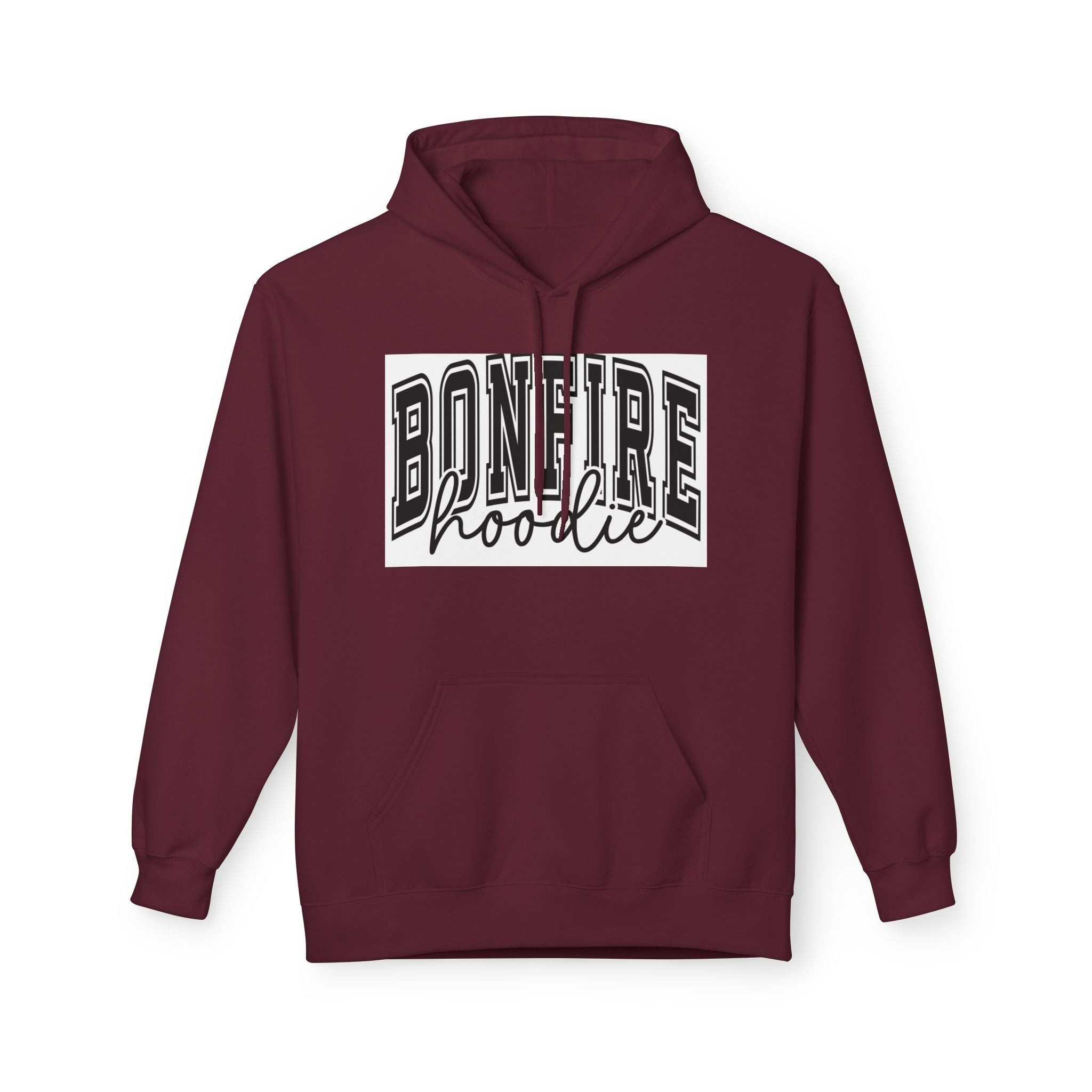 Retro Bonfire Hoodie Printify