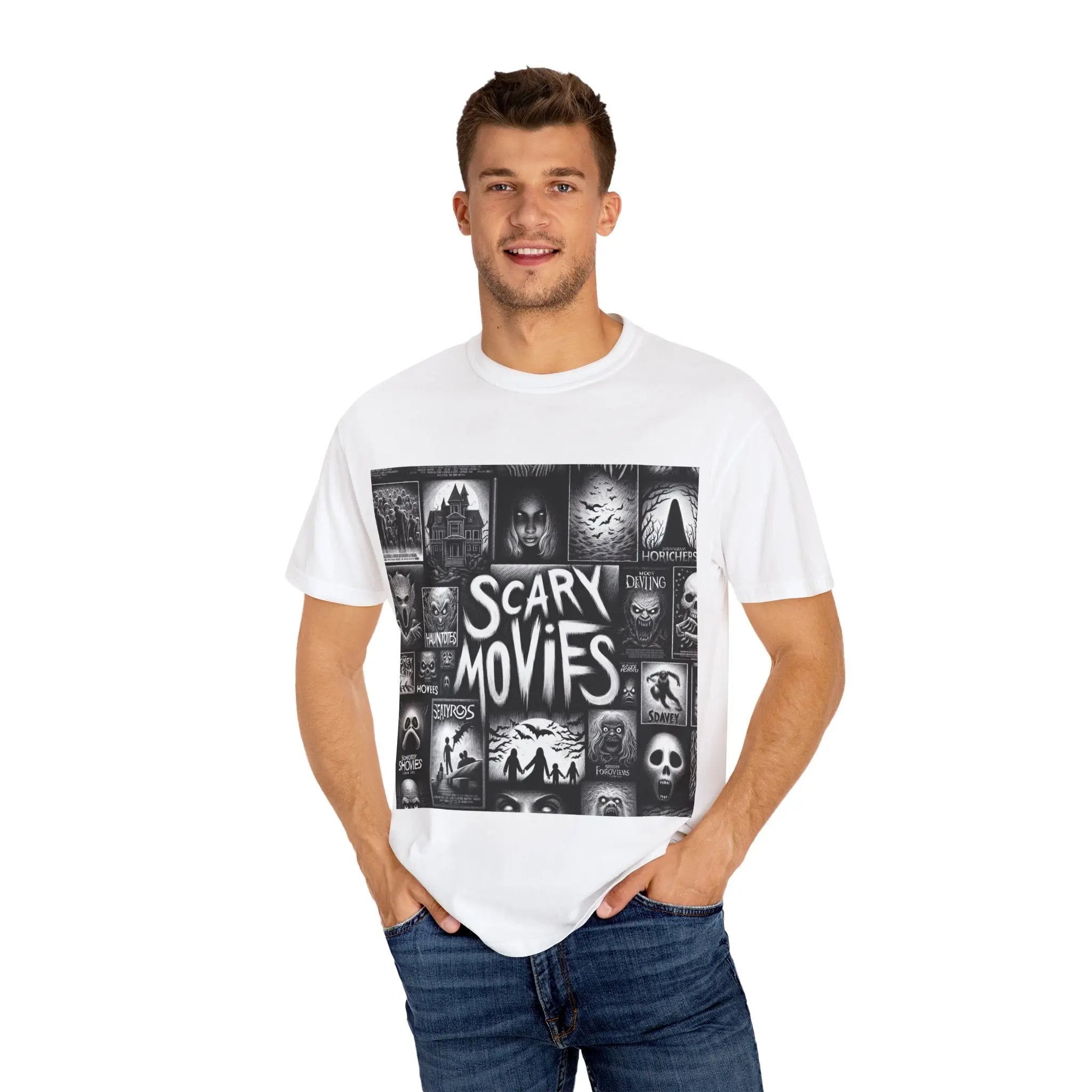 Scary Movies Unisex T-Shirt Printify