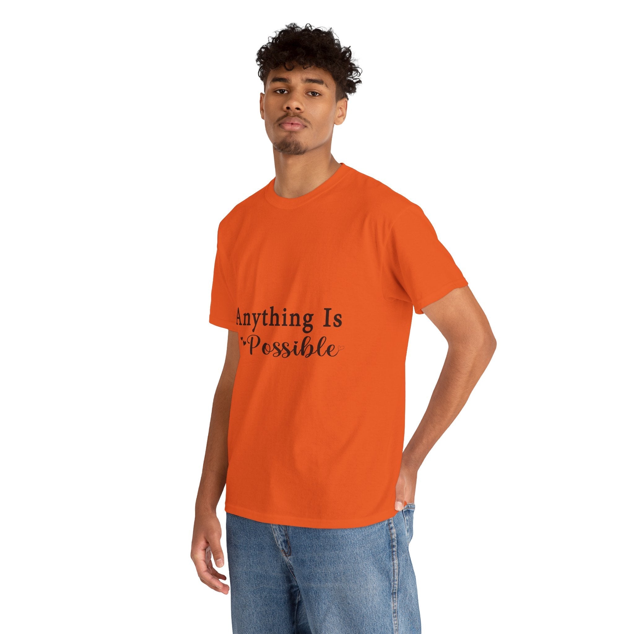 'Anything Is Possible' Motivational T- Shirt Printify