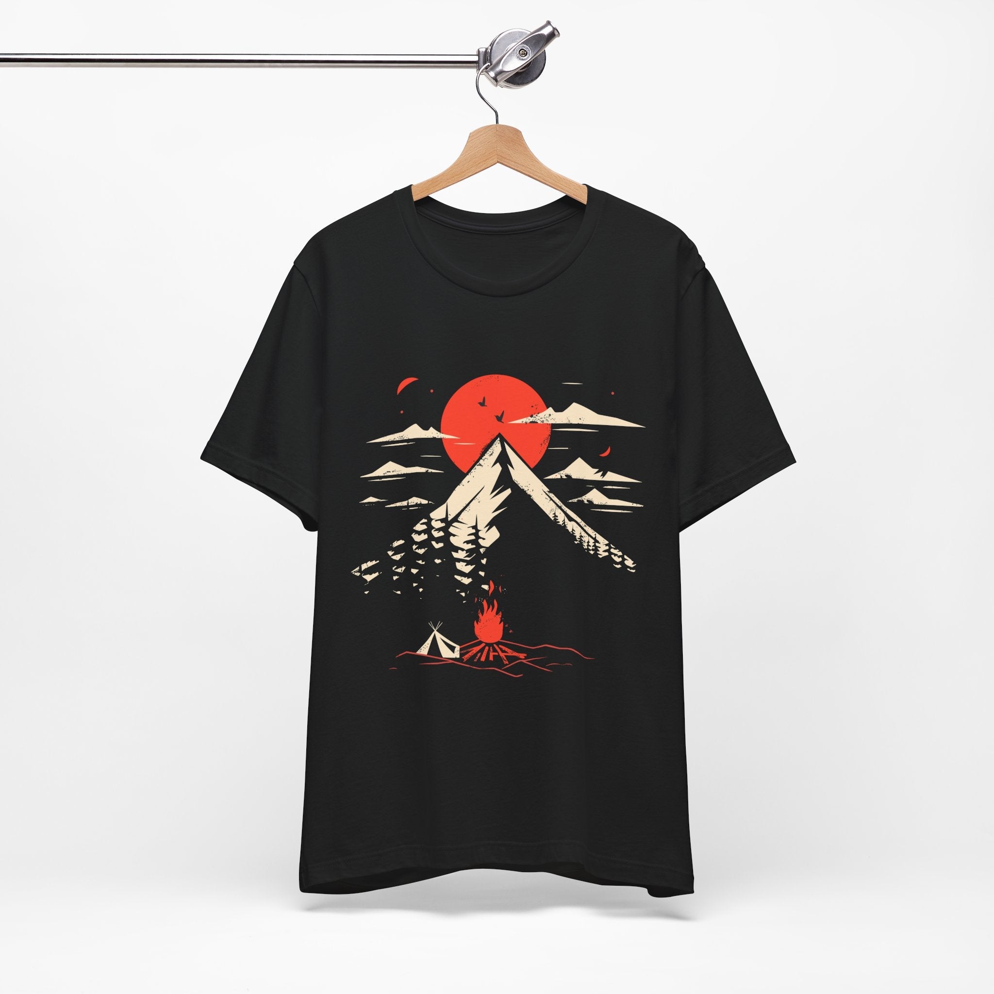 Mountain Adventure Graphic T-shirt Printify