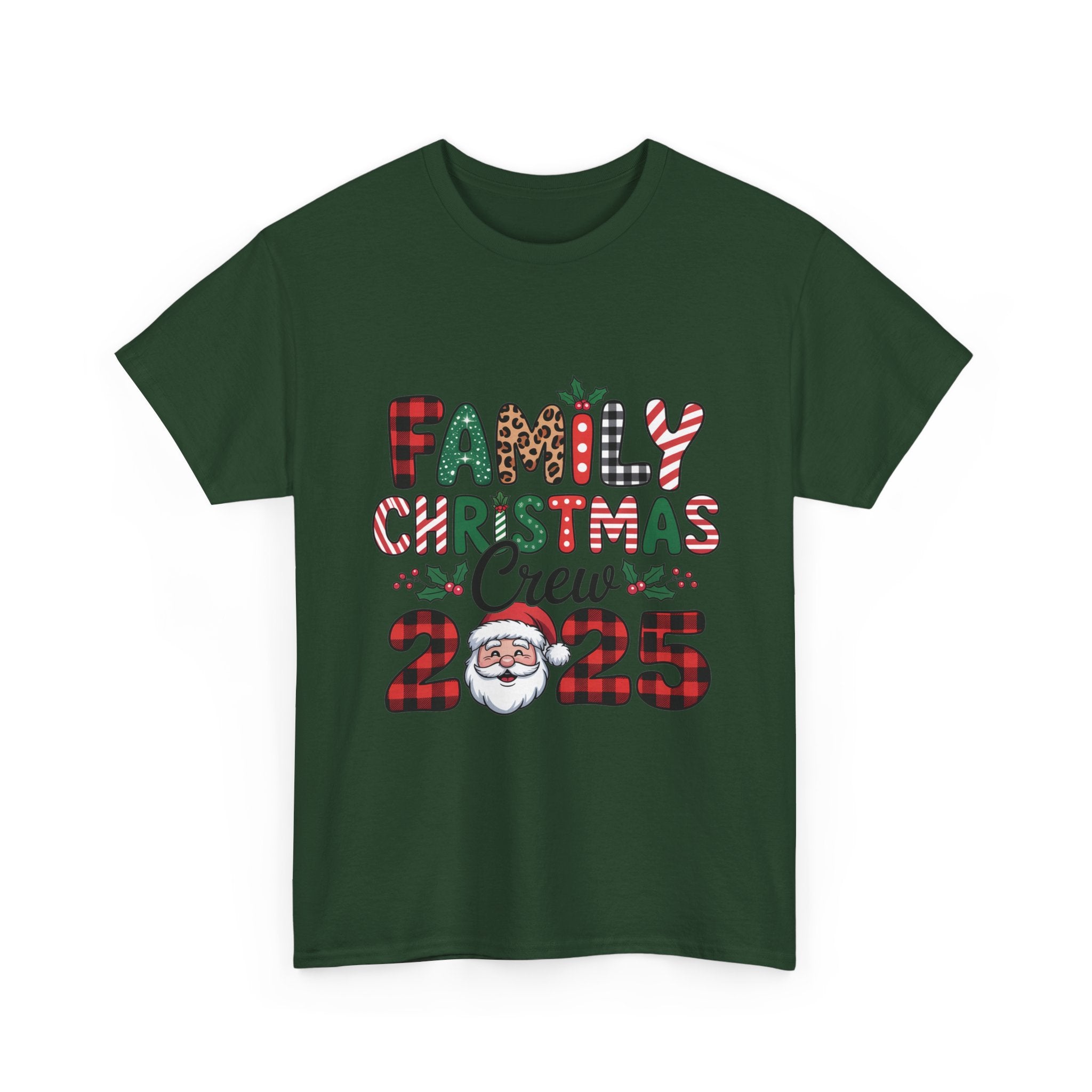 Family Christmas Crew 2025 T-Shirt Printify
